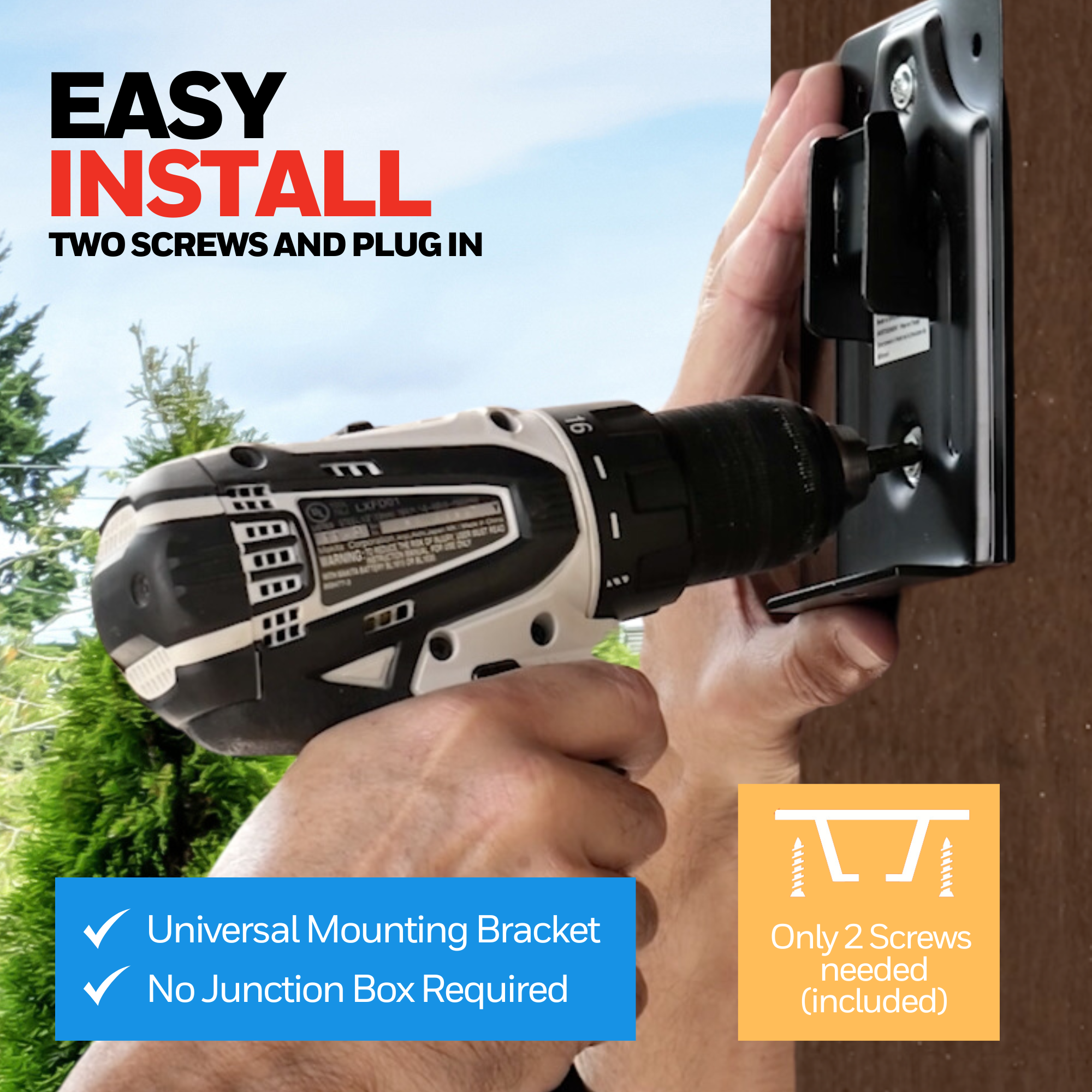 Honeywell Indoor Outdoor Wall Mount Oscillating Fan with Remote Control - Perfect for Home, Office, Garage & Patio Cooling