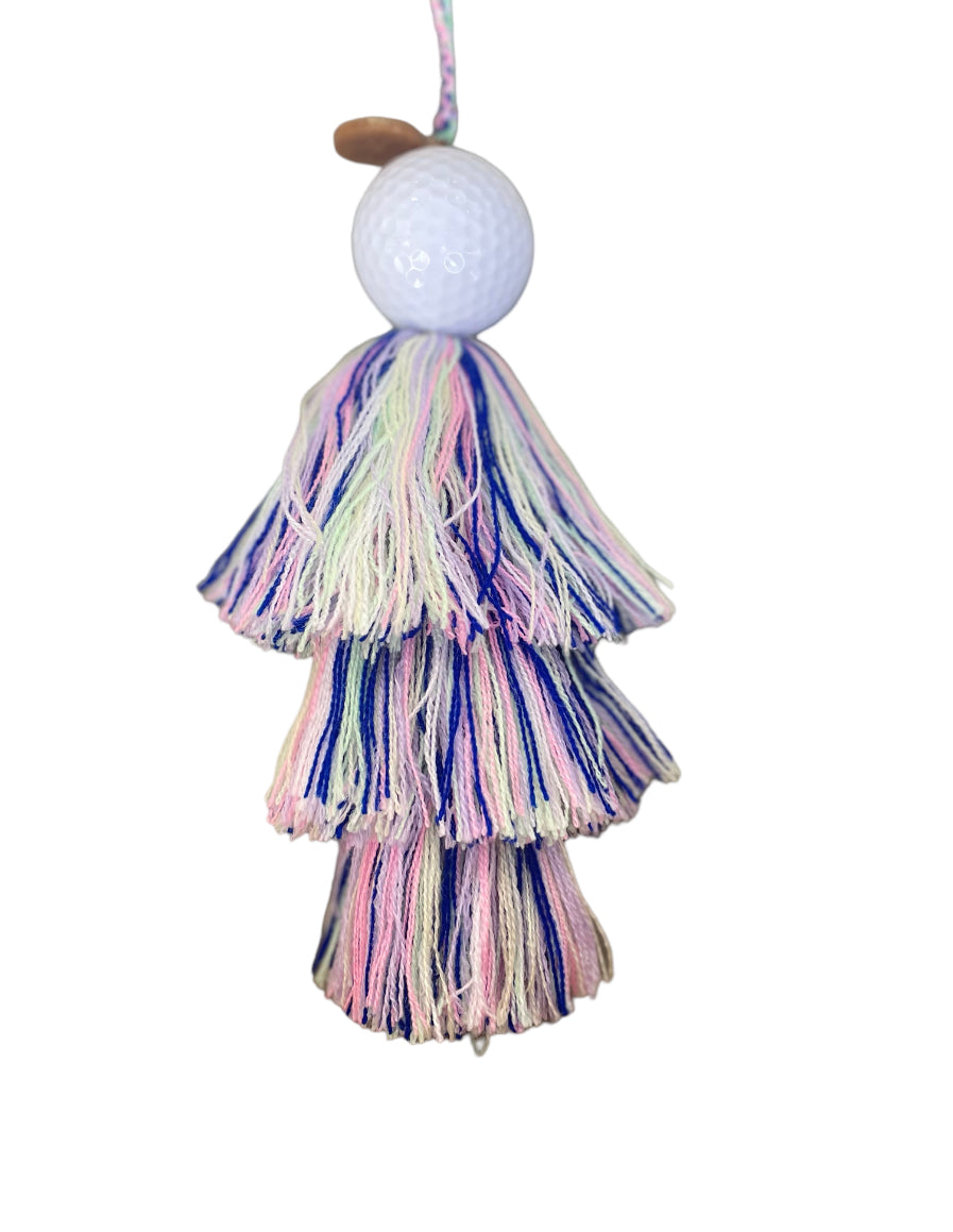 Golf Ball Pom Pom Beanie Hat - Warm Winter Knit Cap for Men & Women - Cozy Soft Yarn Beanie for Golf Lovers - Perfect for Golf Games, Outdoor Sports & Winter Fashion