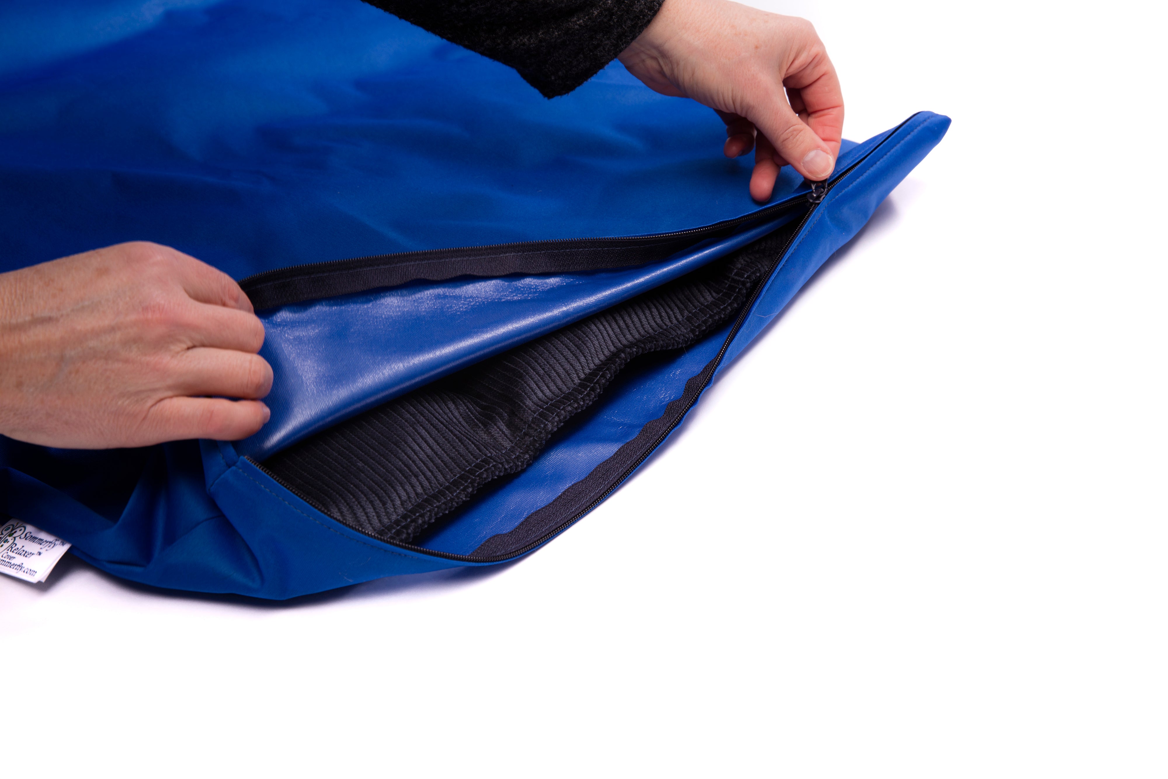 Relaxer™ Travel Size Weighted Blanket Cover - Premium Standard Fabrics for Stress Relief & Better Sleep - Perfect for Airplanes, Camping & Anxiety Relief