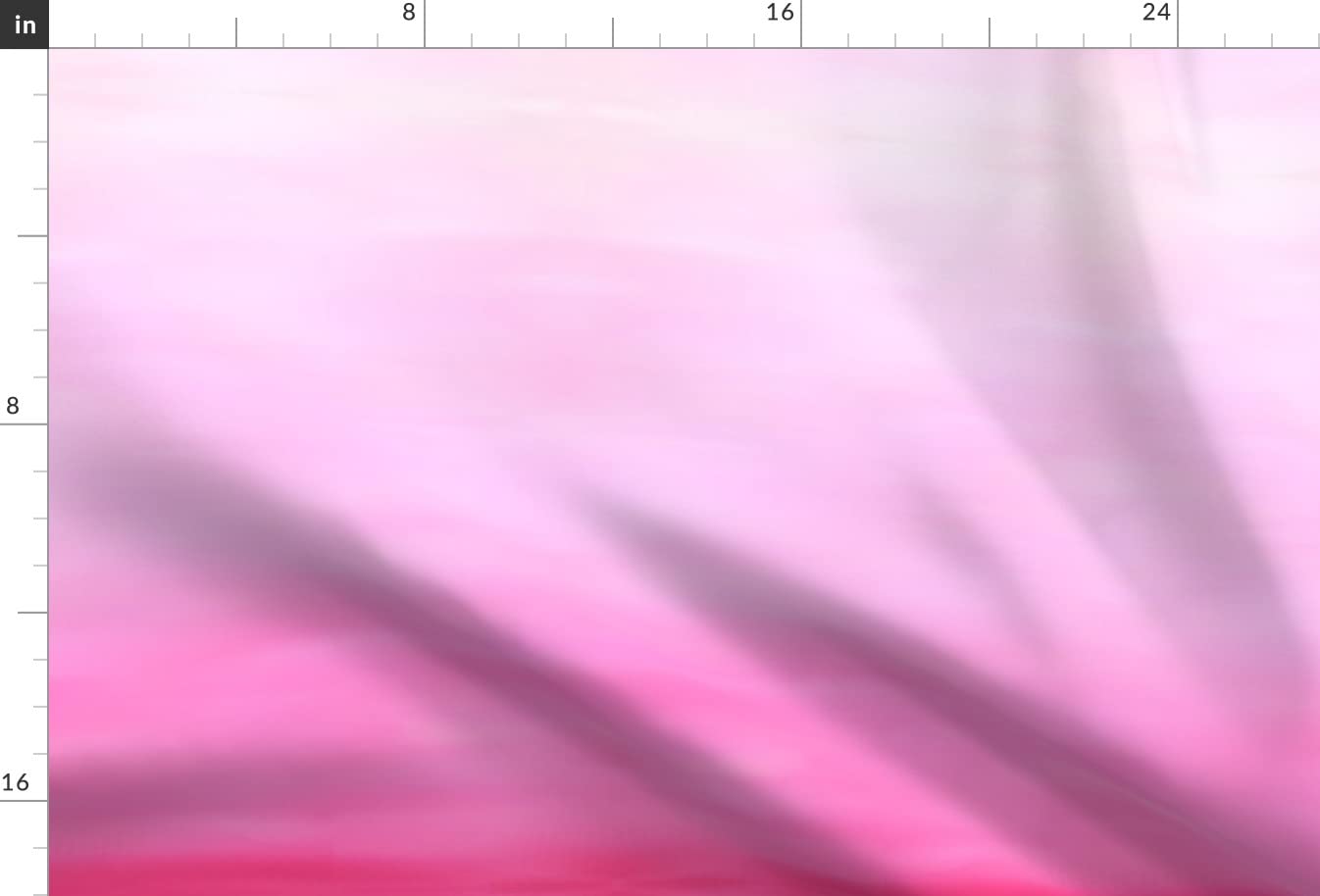 Watercolor Ombre Pink Printed Minky Fabric Fat Quarter - Soft Plush Fabric for Sewing Baby Blankets, Quilt Backing & DIY Plush Toys - Premium Spoonflower Fabric for Crafts & Home Decor