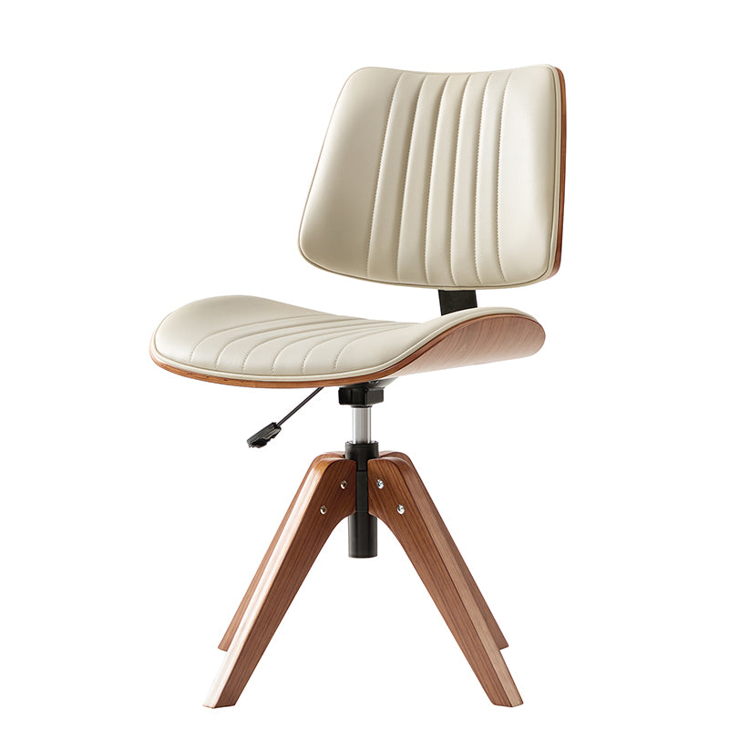 Griselda Adjustable Office Chair with Stable Wooden Frame & Ergonomic Back Support - Perfect for Home Office, Gaming, and Workspace Comfort