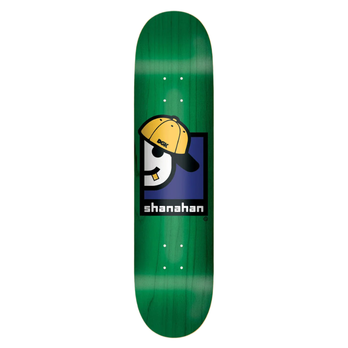 DGK Thrift Shanahan Skateboard Deck - Premium Quality Skateboard for Street & Park Riding - Perfect for Skaters & Collectors