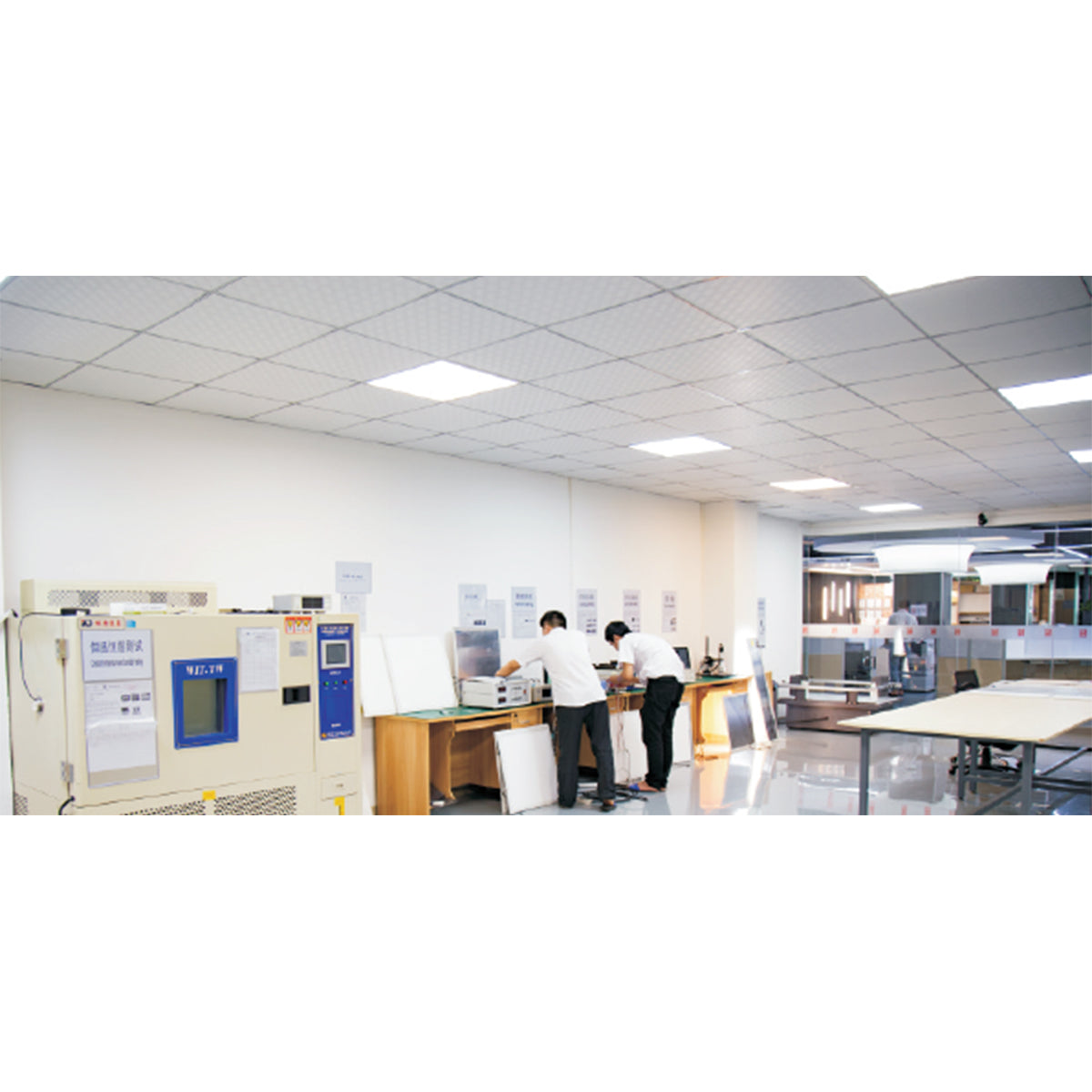 2x4 LED Flat Panel Light 5500 Lumens 47W 3500K 120-277V - Energy Efficient Office Lighting for Commercial Spaces, Schools & Hospitals