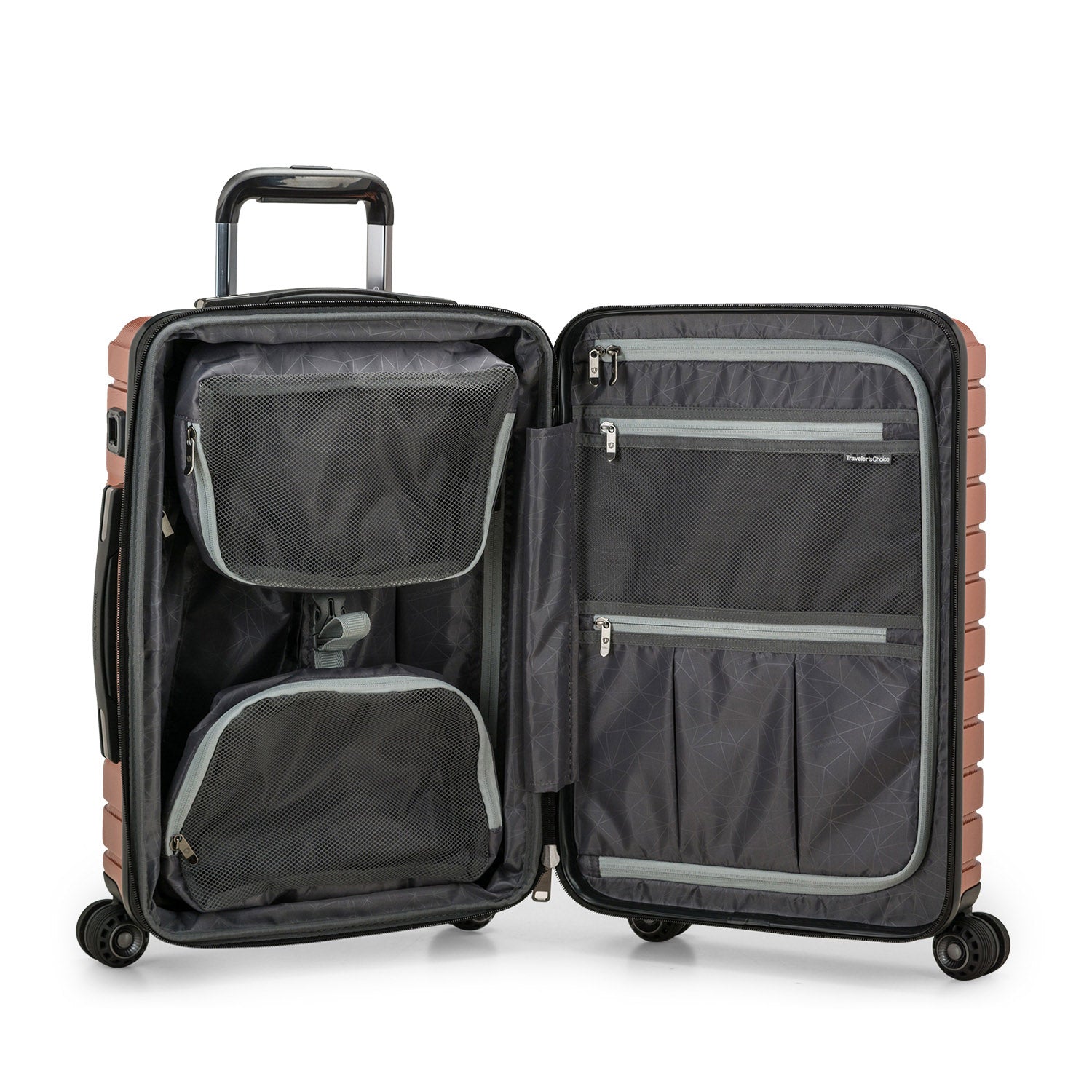 **Archer Carry On Hardside Spinner Luggage - Lightweight Durable Suitcase for Travel, Business Trips & Weekend Getaways - TSA Approved, 360° Wheels, Expandable Design**