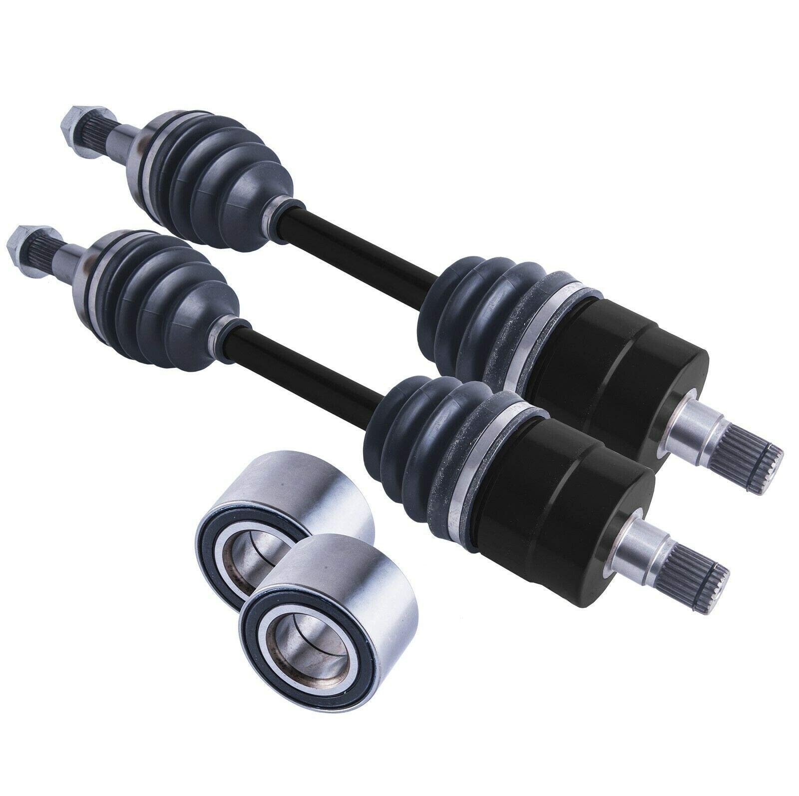 East Lake Axle CV Axles & Wheel Bearings Kit for Can-Am Outlander 650/1000 (2015-2018) - Replacement Parts for Off-Road ATV & UTV Adventures