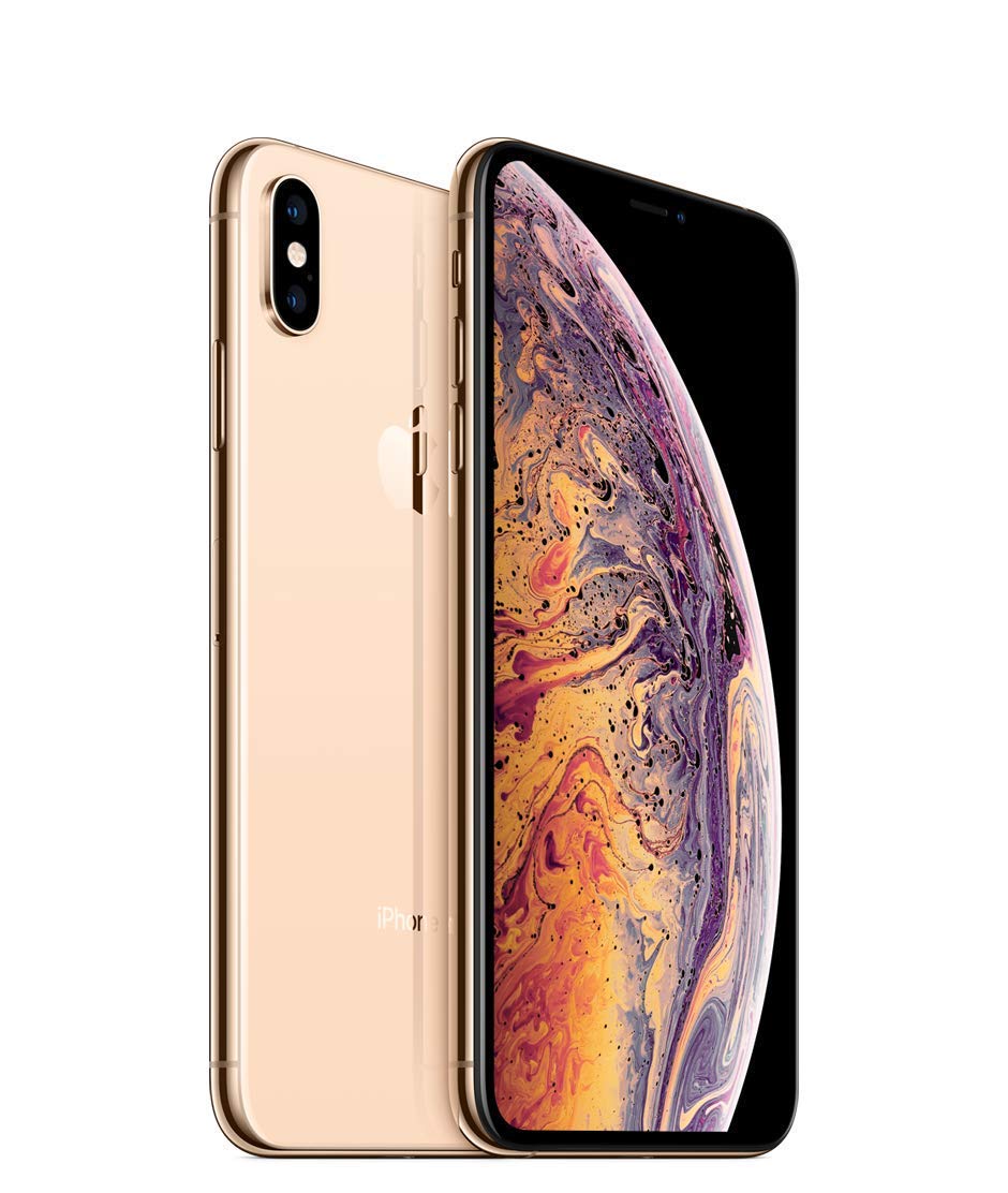 Apple iPhone XS Max 64GB Gold - AT&T Unlocked Refurbished Smartphone | US Version | Perfect for Streaming, Gaming & Business Use