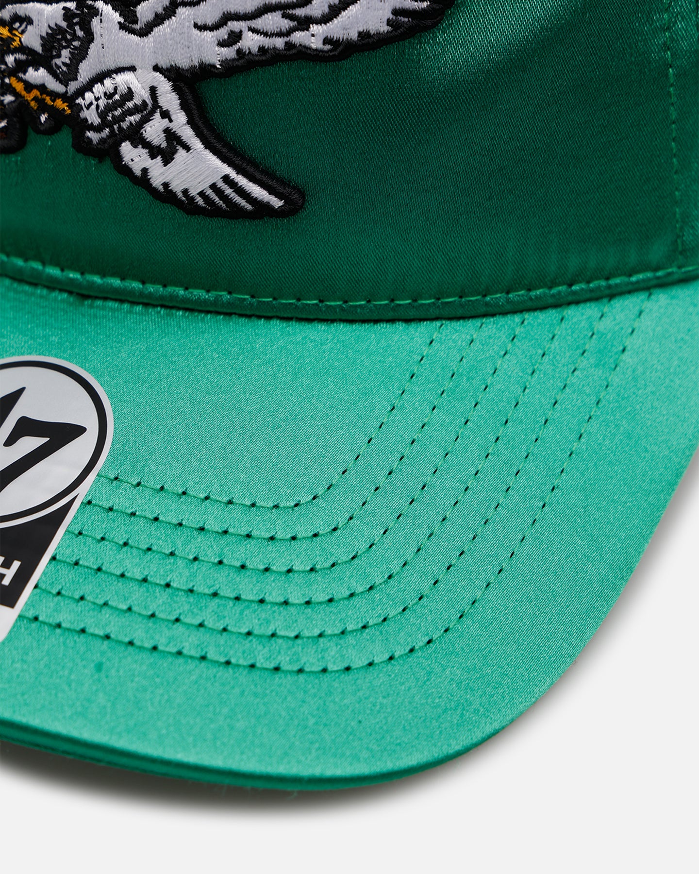 47 Brand Philadelphia Eagles 'Silky Way' 47 Hitch Snapback Green Hat - Official NFL Adjustable Baseball Cap for Men & Women - Perfect for Game Day, Sports Events & Casual Wear