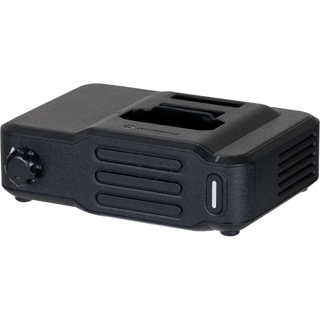 Motorola RLN6506 Minitor 6 Amplified Charger - Fast Charging for Two-Way Radios | Perfect for Emergency Responders & Security Professionals