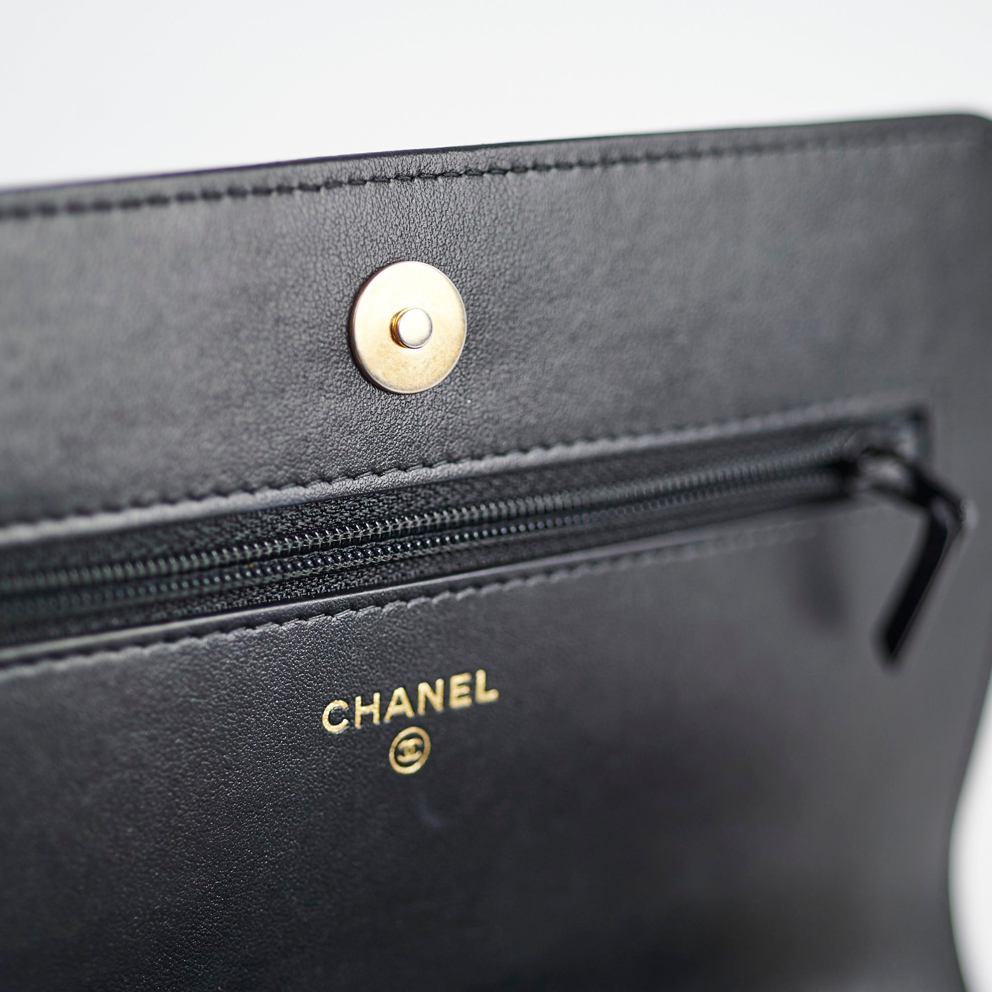 Chanel Boy Caviar Black Wallet On Chain - Luxury Crossbody Bag for Women, Perfect for Evening Parties & Daily Use