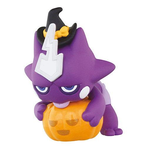 Pokemon Waku Waku Halloween Mascot Vol. 02 - Takara Tomy 1 Inch Mini Figure Collectible - Perfect for Halloween Decor, Party Favors & Pokemon Gift Collection