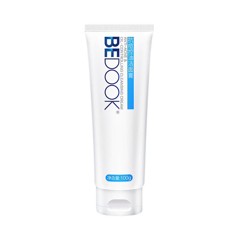 Bedook Oil Control Cleansing Foam for Acne-Prone Skin - Deep Pore Cleanser for Oily & Combination Skin - Perfect for Daily Face Wash Routine & Men's Skincare