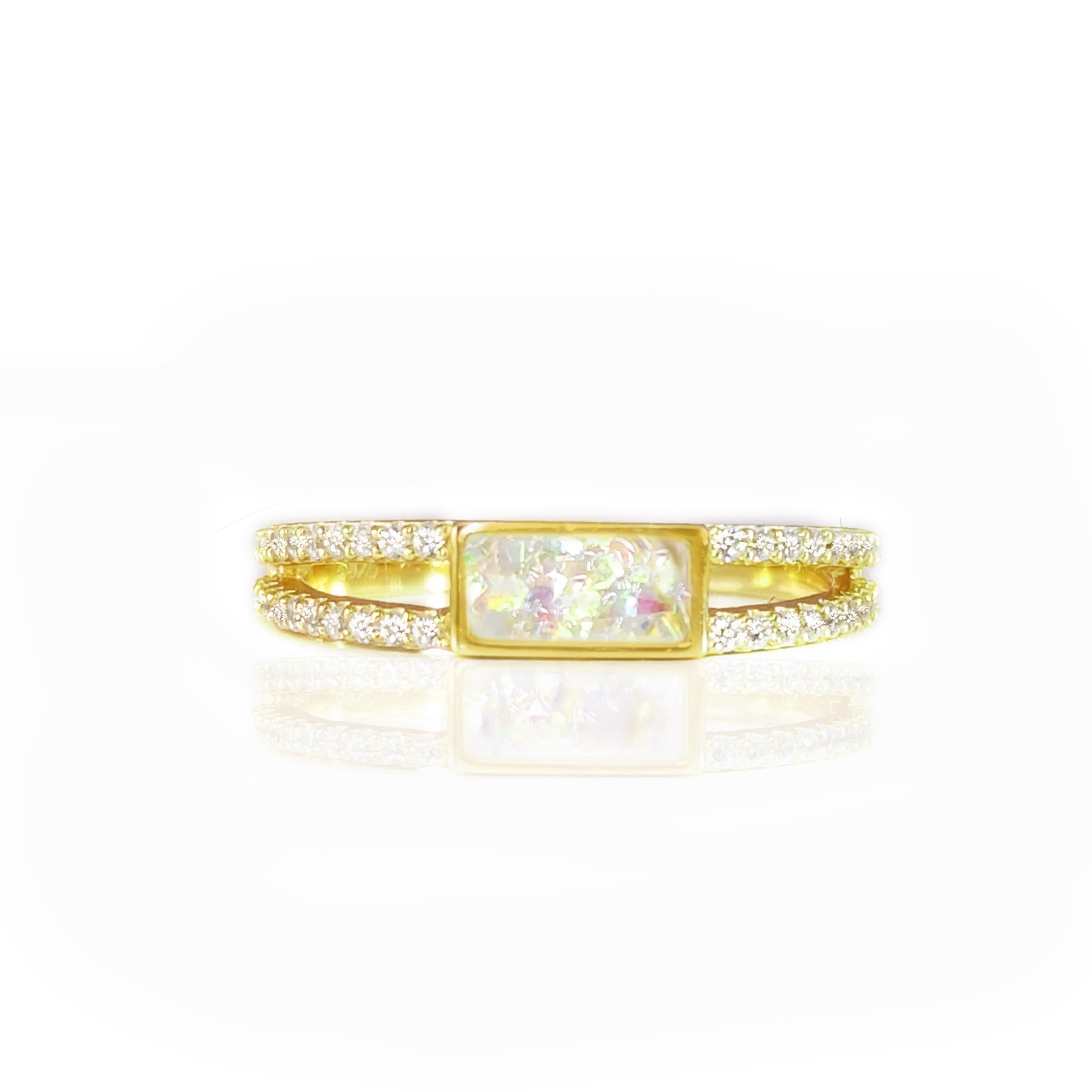 Sacred Bond Memorial Ashes Ring - Keepsake Jewelry for Loved Ones | Perfect for Remembrance, Funeral, and Memorial Ceremonies
