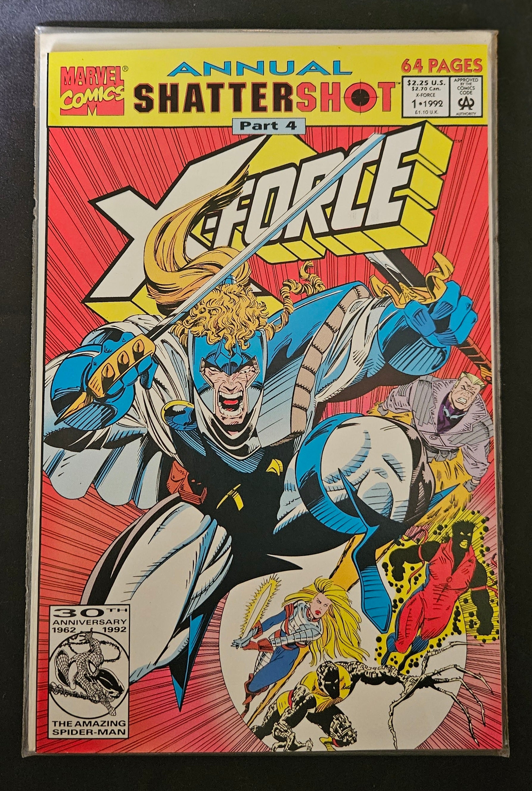X-Force (1991) Annual #1 Marvel Comics - February 1994 Collectible Comic Book | Superhero Action, Gift for Comic Fans, Perfect for Collectors & Readers