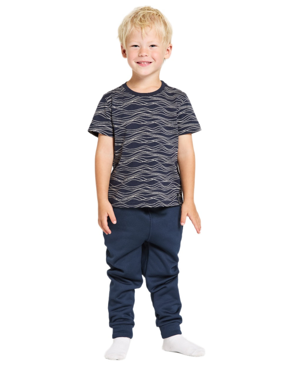 Didriksons Kids Mynta Logo T-Shirt - Comfortable Cotton Tee for Boys & Girls - Perfect for School, Play & Everyday Wear