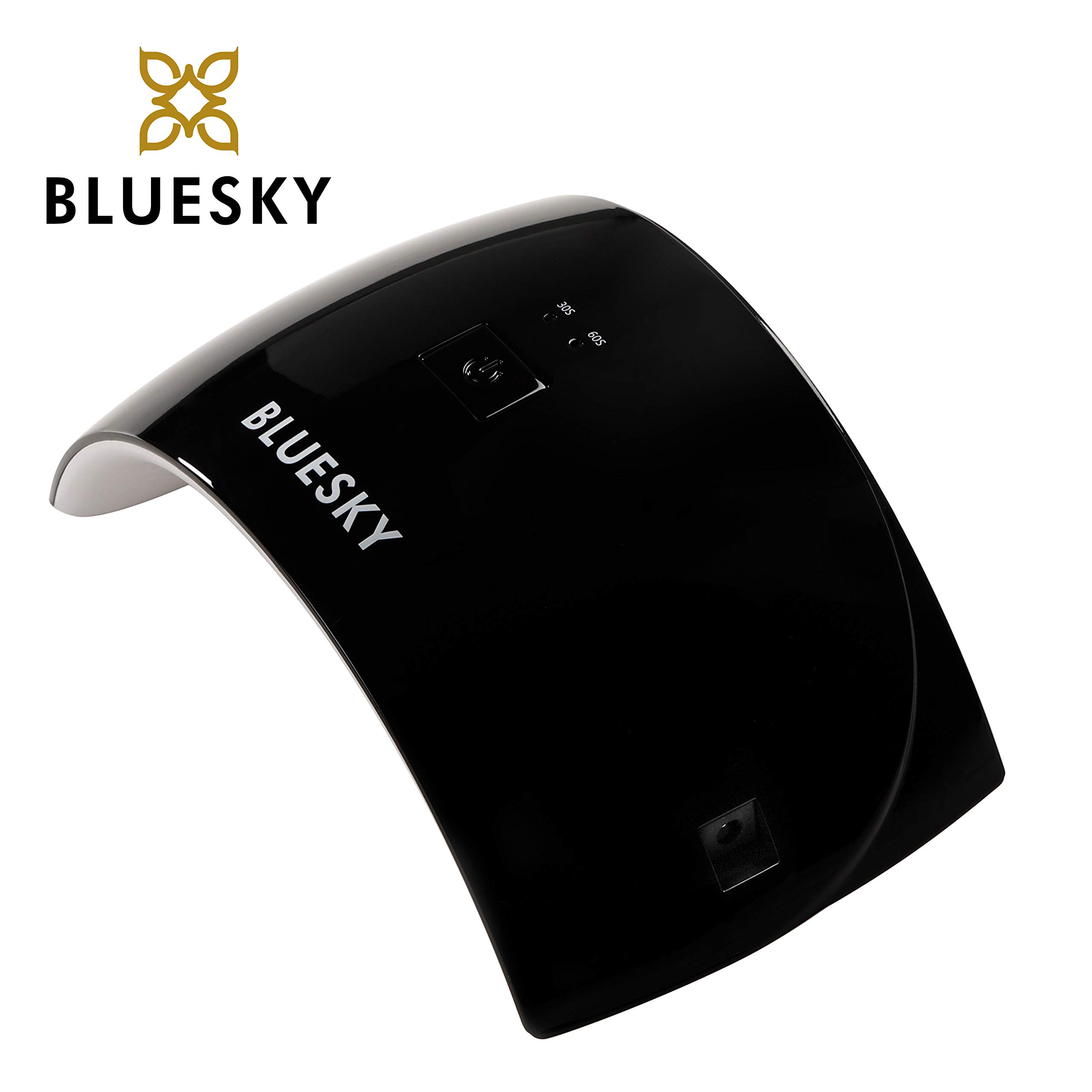 Professional 24W LED & UV Nail Lamp for Gel Polish Curing - Auto Sensor, 2 Timer Settings, UK Plug, Black | Fast Drying for Salon & Home Manicures, Perfect for Gel, Acrylic & Dip Powder Nails