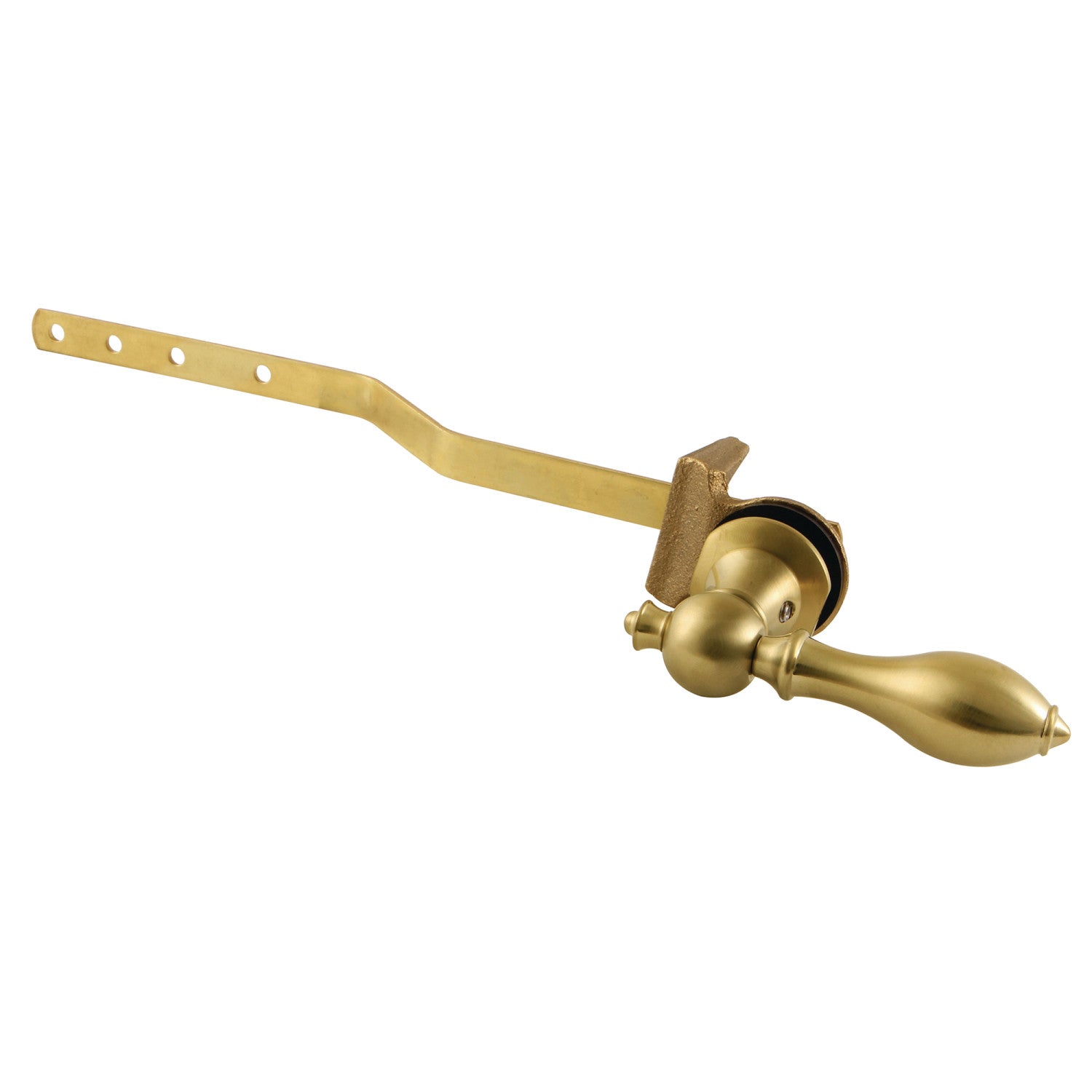 American Classic KTACL7 Front Mount Toilet Tank Lever in Brushed Brass - Durable Replacement for Toilet Flush Handle, Perfect for Bathroom Renovation and Plumbing Repair
