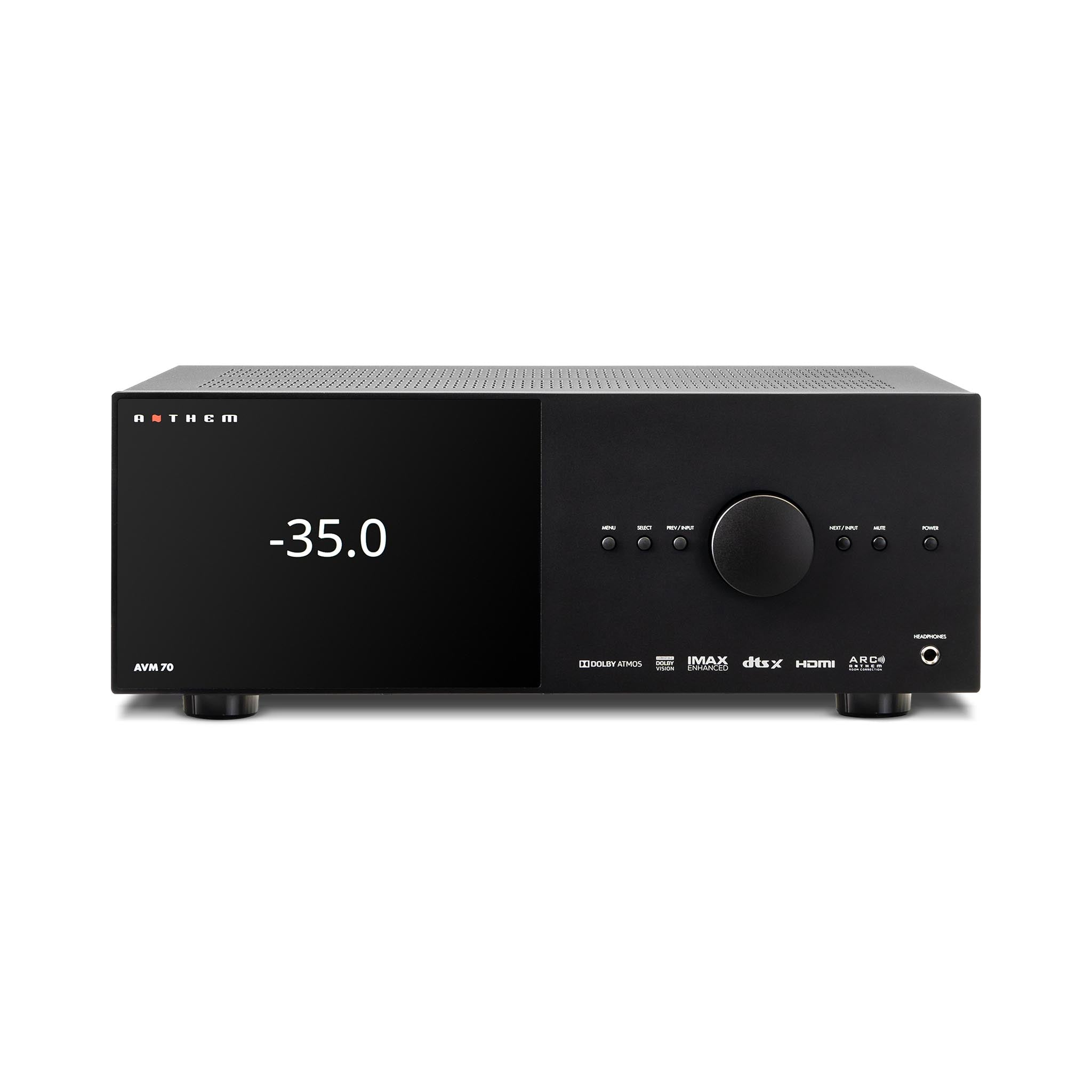 Anthem AVM 70 8K Ultra HD Dolby Atmos AV Processor - Home Theater Preamplifier for Immersive Movie & Music Experience