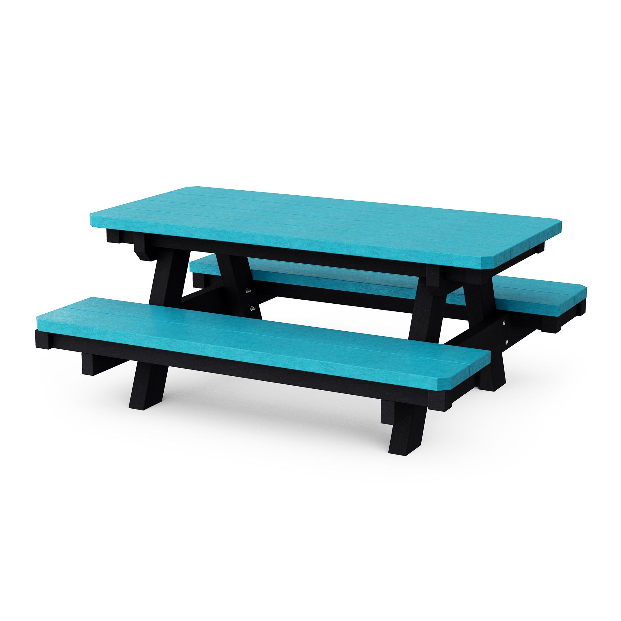 Heritage Kids Picnic Table - Durable Outdoor Wooden Table for Children's Playtime, Backyard, and Garden Activities