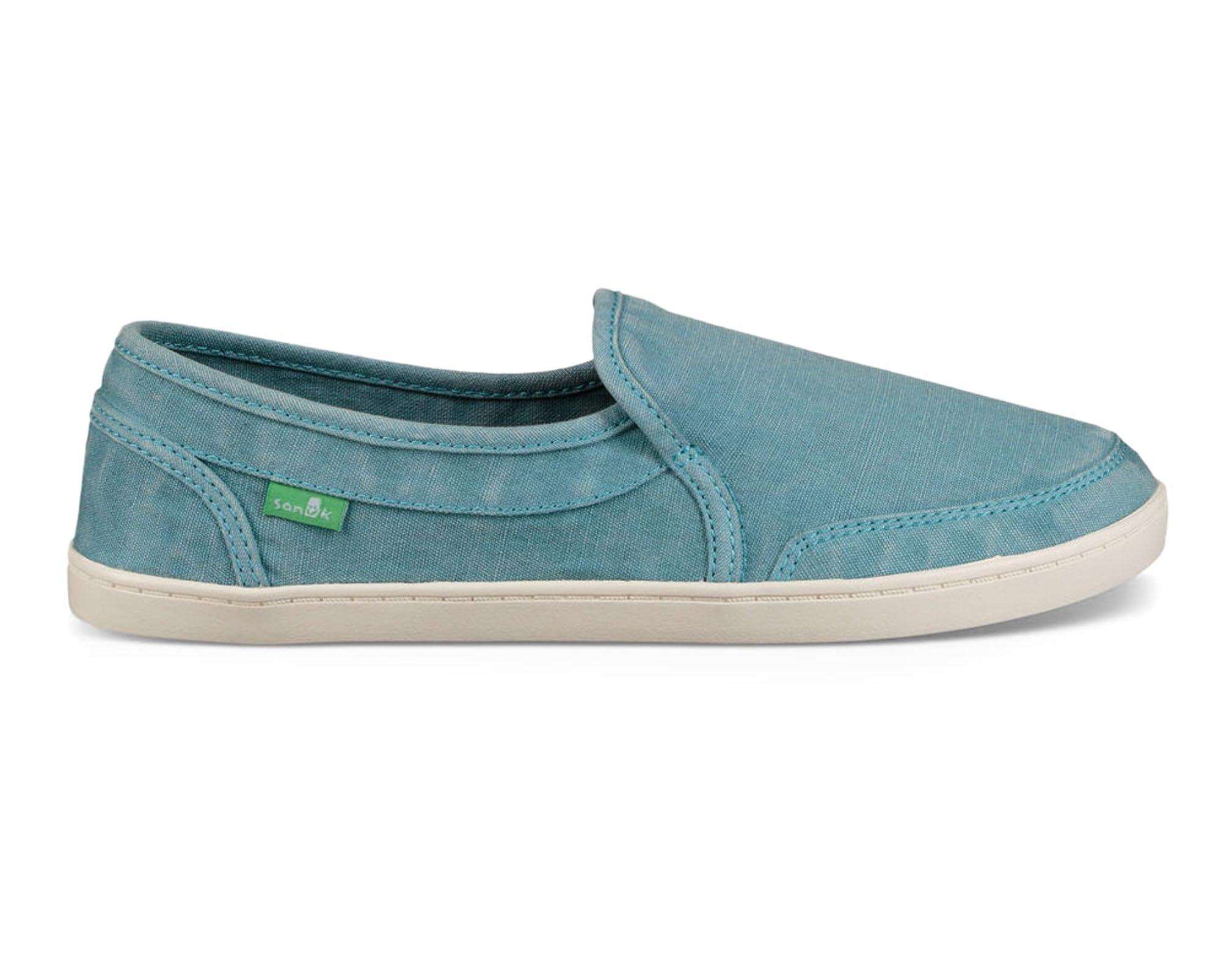 Sanuk Women's Pair O Dice Slip-On Loafers - Comfortable Casual Shoes with Soft Footbed | Angel Blue Size 7 | Perfect for Walking, Travel & Everyday Wear