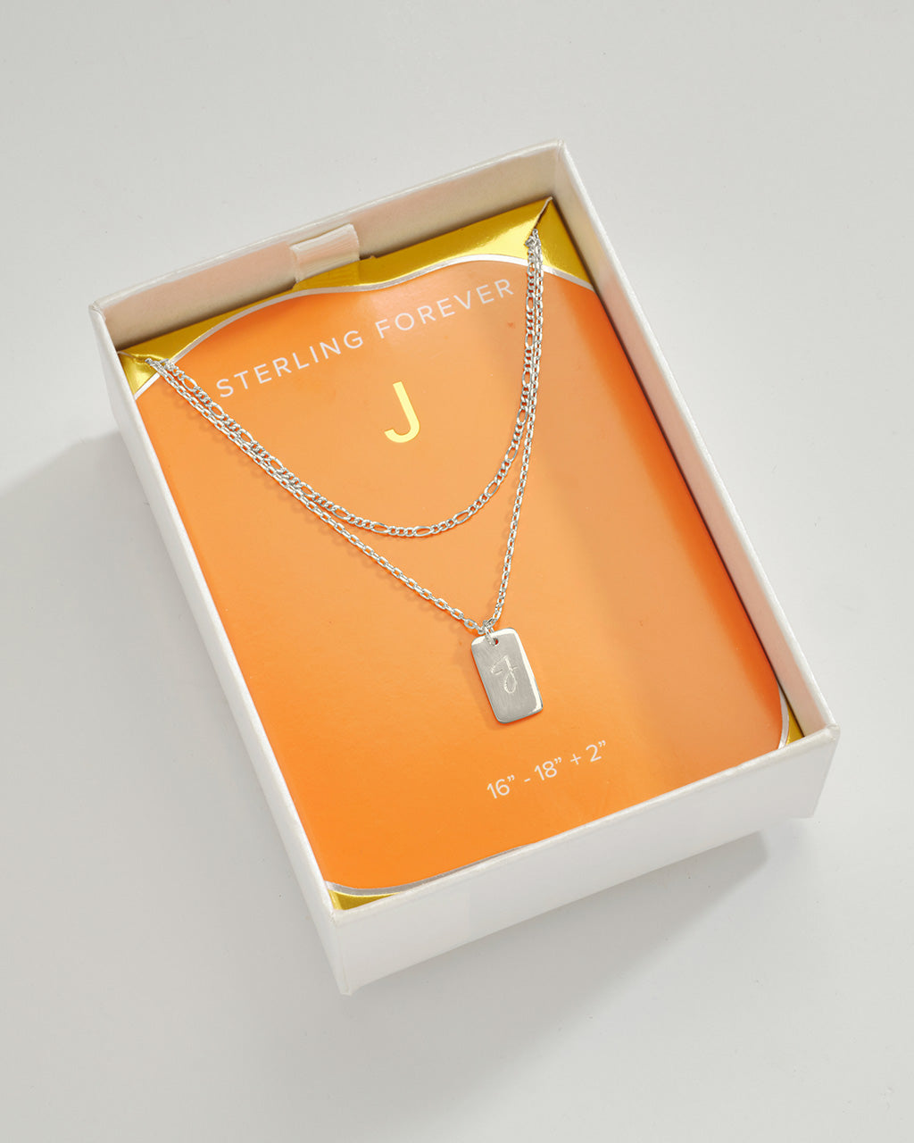 Layered Chain Necklace for Women - Initial Pendant Necklace, Dainty Gold & Silver Jewelry Gift for Her - Perfect for Everyday Wear, Date Night & Special Occasions