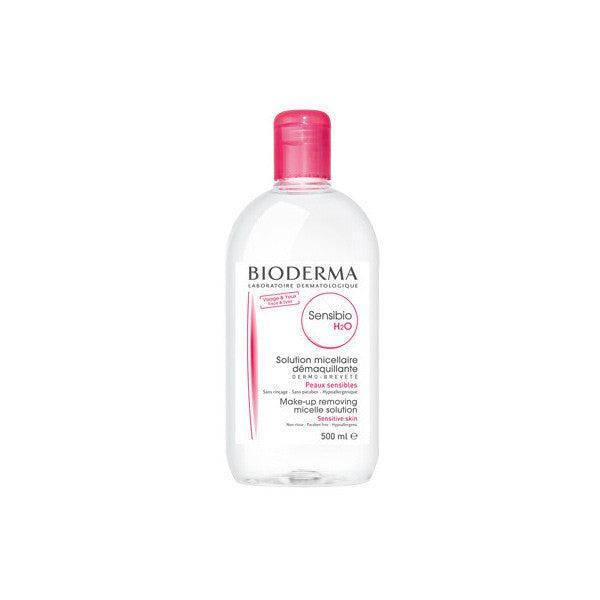 Bioderma Sensibio H2O Micellar Water - Gentle Makeup Remover & Cleanser for Sensitive Skin | Face Cleansing & Makeup Removal Solution for Daily Skincare Routine