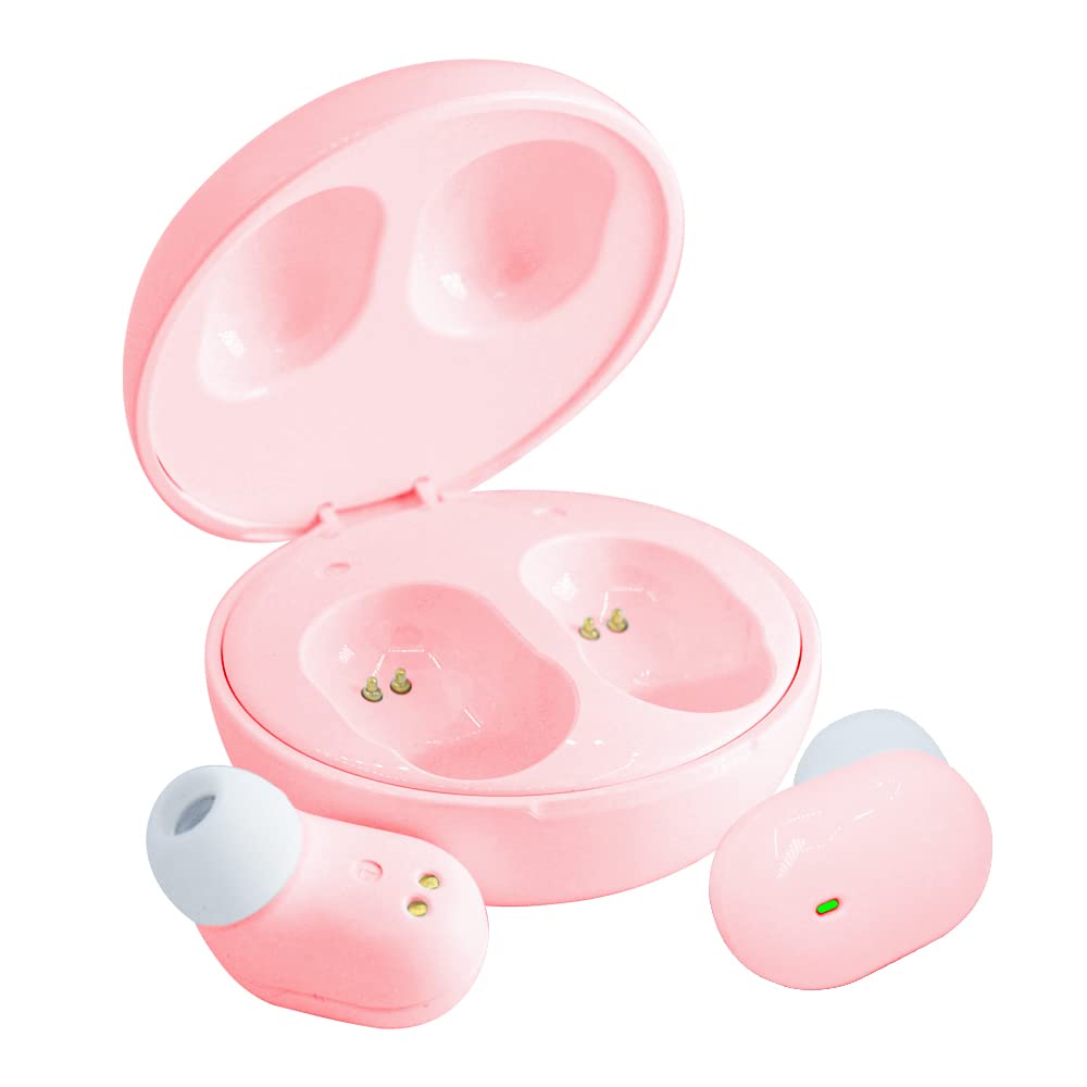 Mini Wireless Earbuds with Charging Case - Touch Control Bluetooth Headphones for Kids & Adults, 25H Playtime, Built-in Mic, Deep Bass In-Ear Headphones for School, Sports, Gym, Running & Workout