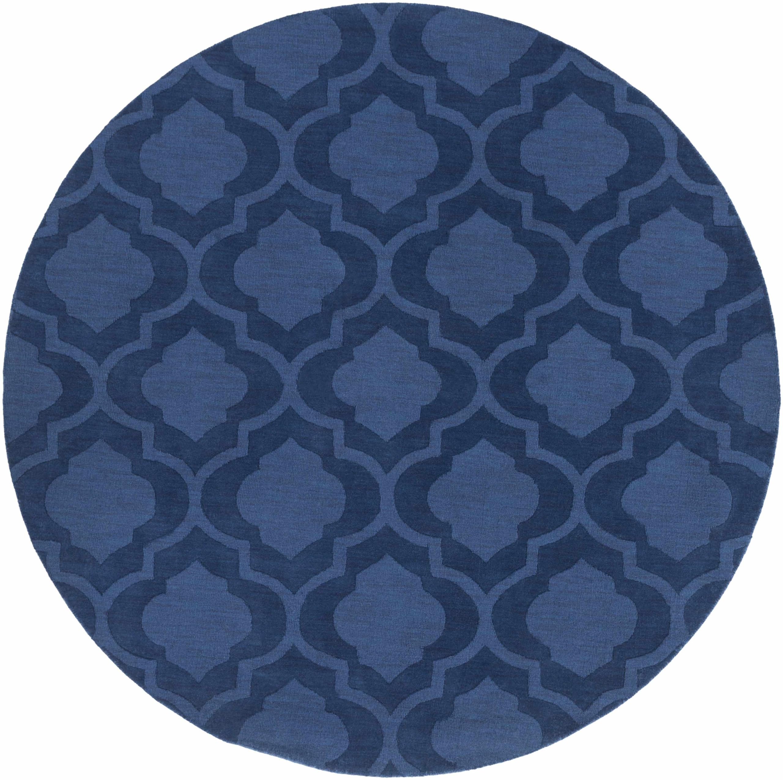 Premium Hauteloom Wool Area Rug - Soft Round 7'9