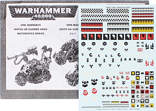 Games Workshop Warhammer 40k Ork Warbiker Mob - Miniature Wargaming Set for Tabletop Battles & Collectors