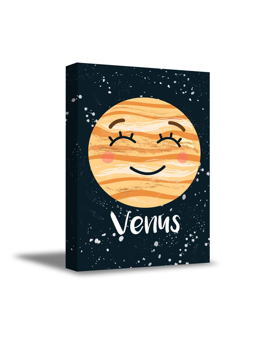 Planets Wall Art - Baby Venus Nursery Decor for Home & Kids Room