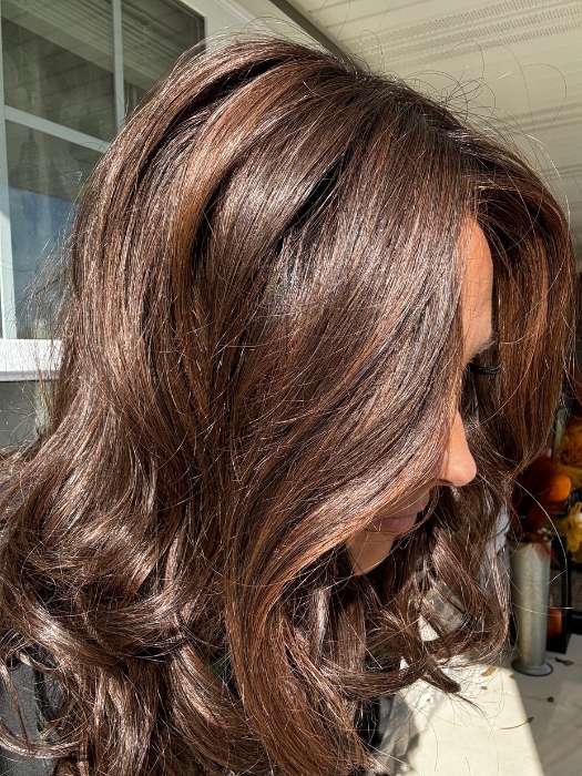 Diva Synthetic Lace Front Wig with Mono Part - Natural Looking Human Hair Wig for Women | Perfect for Cosplay, Daily Wear & Special Occasions