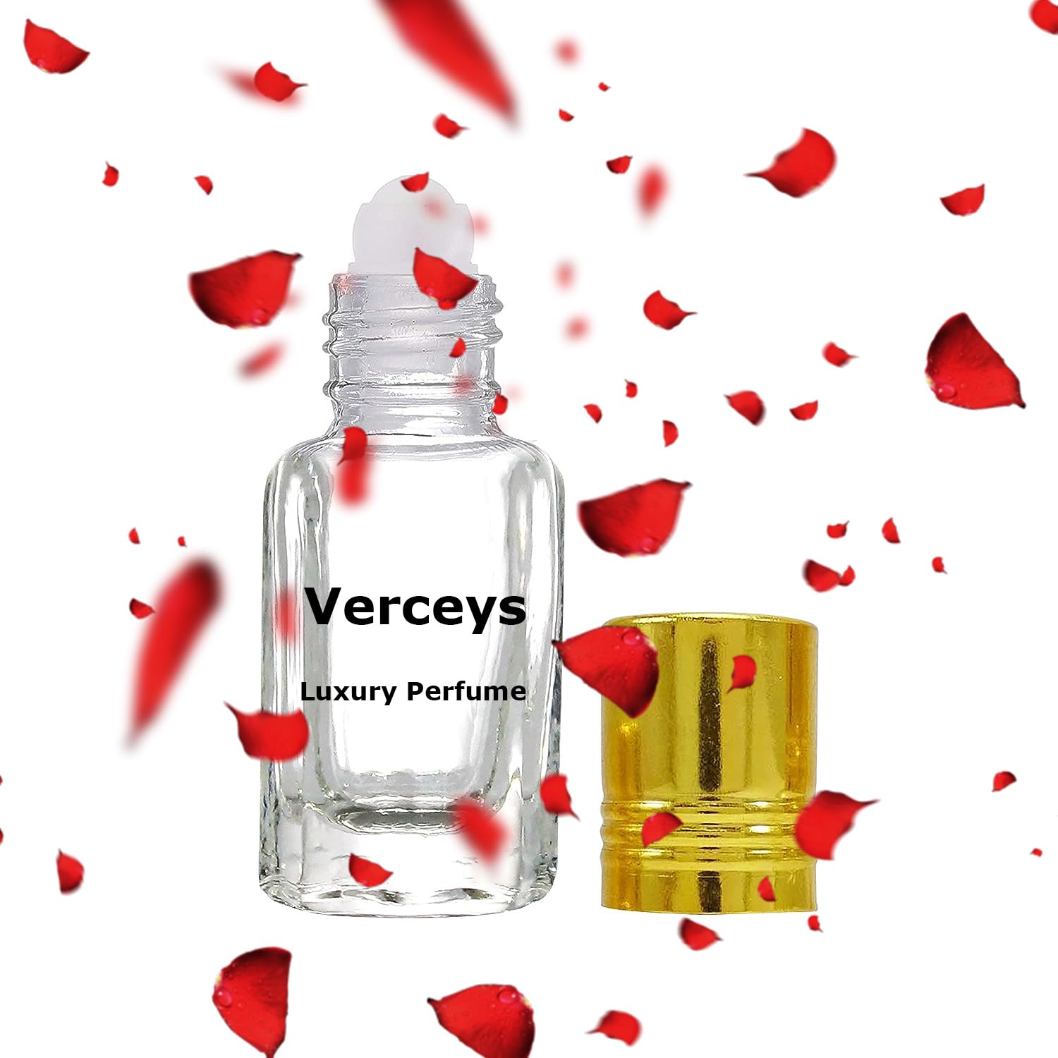 Pure Pooja Attar Perfume Oil for Laddu Gopal Krishna - 3ml Alcohol-Free Roll-On Rose Ittar for Massage, Charan Seva & Clothes | Spiritual Fragrance for Worship, Meditation & Daily Devotion