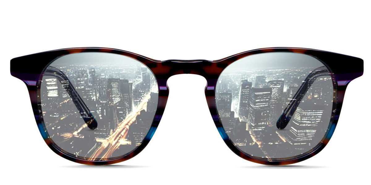 Powell Women's Prescription Tinted Glasses - Stylish & UV Protection for Driving, Reading & Outdoor Activities