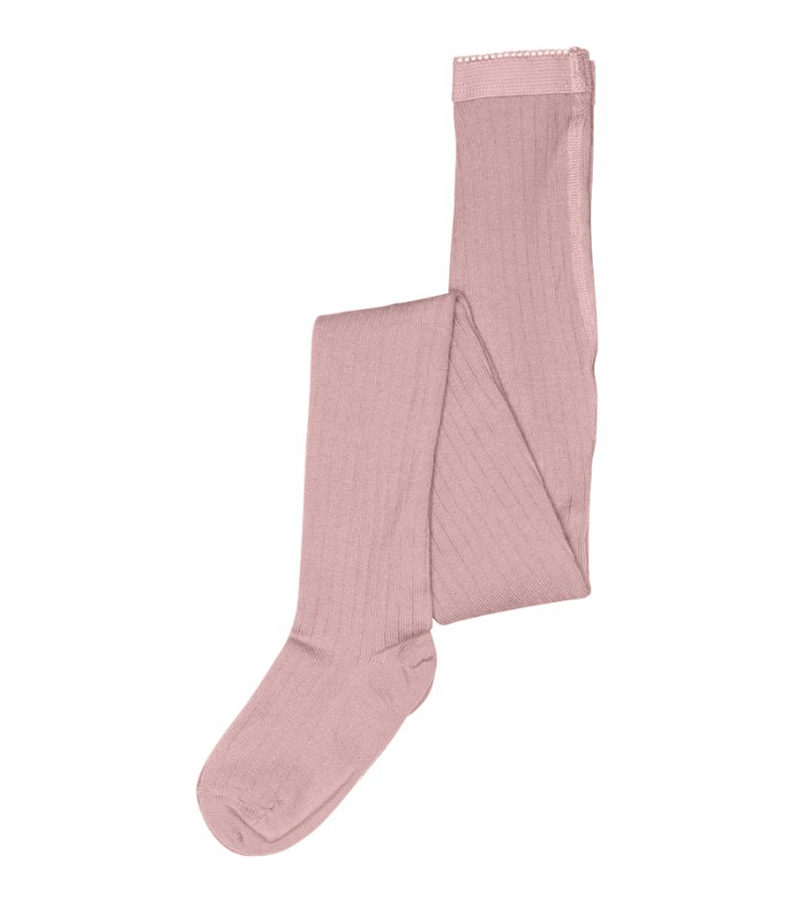 Wood Rose Wool Rib Tights by MP Denmark - Warm Winter Knitted Leggings for Women, Perfect for Cold Weather, Outdoor Activities & Fashion Layering