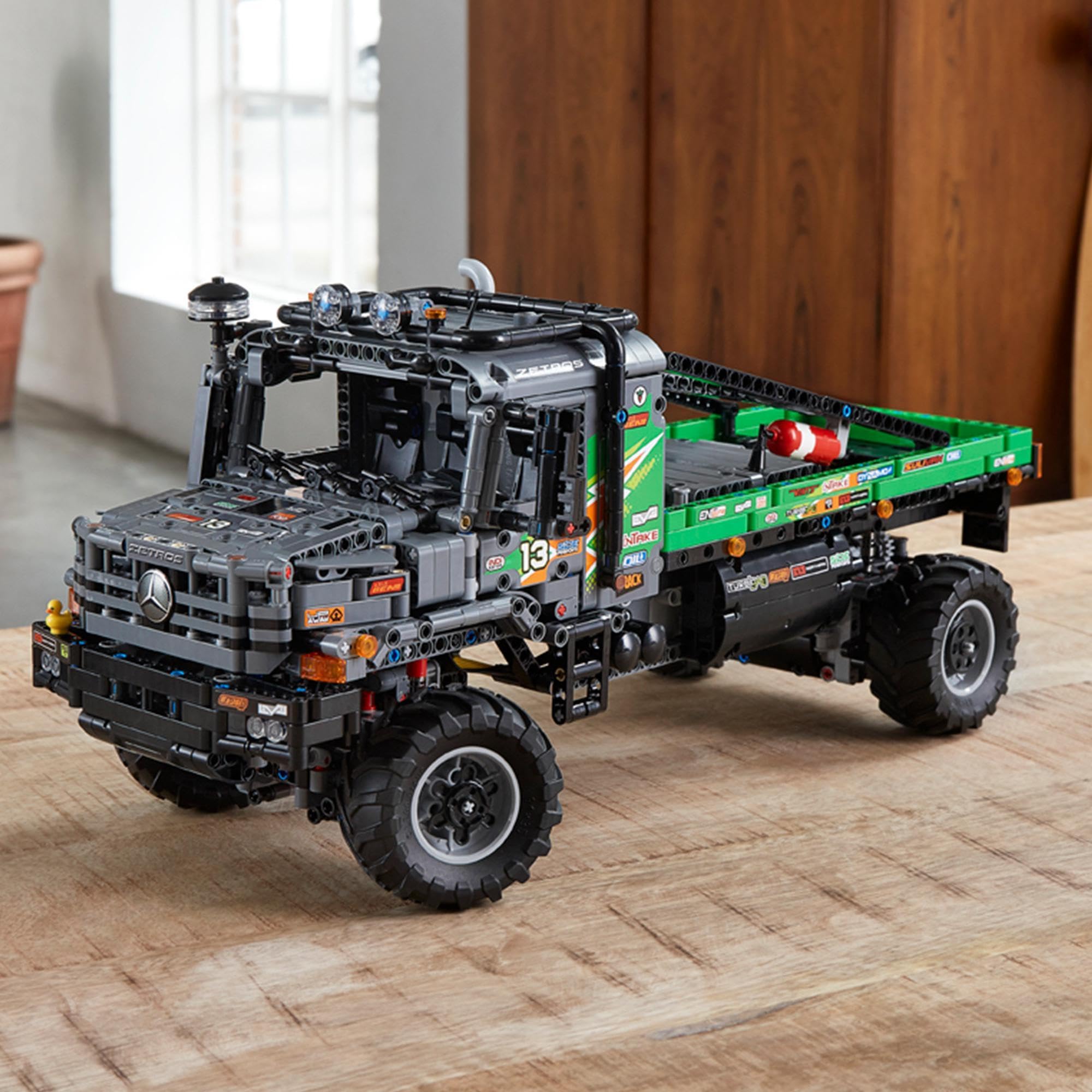 LEGO 42129 Technic 4x4 Mercedes-Benz Zetros Remote Control Test Truck Toy - App Controlled Building Set for Kids & Adults - Perfect for Off-Road Adventures & STEM Learning