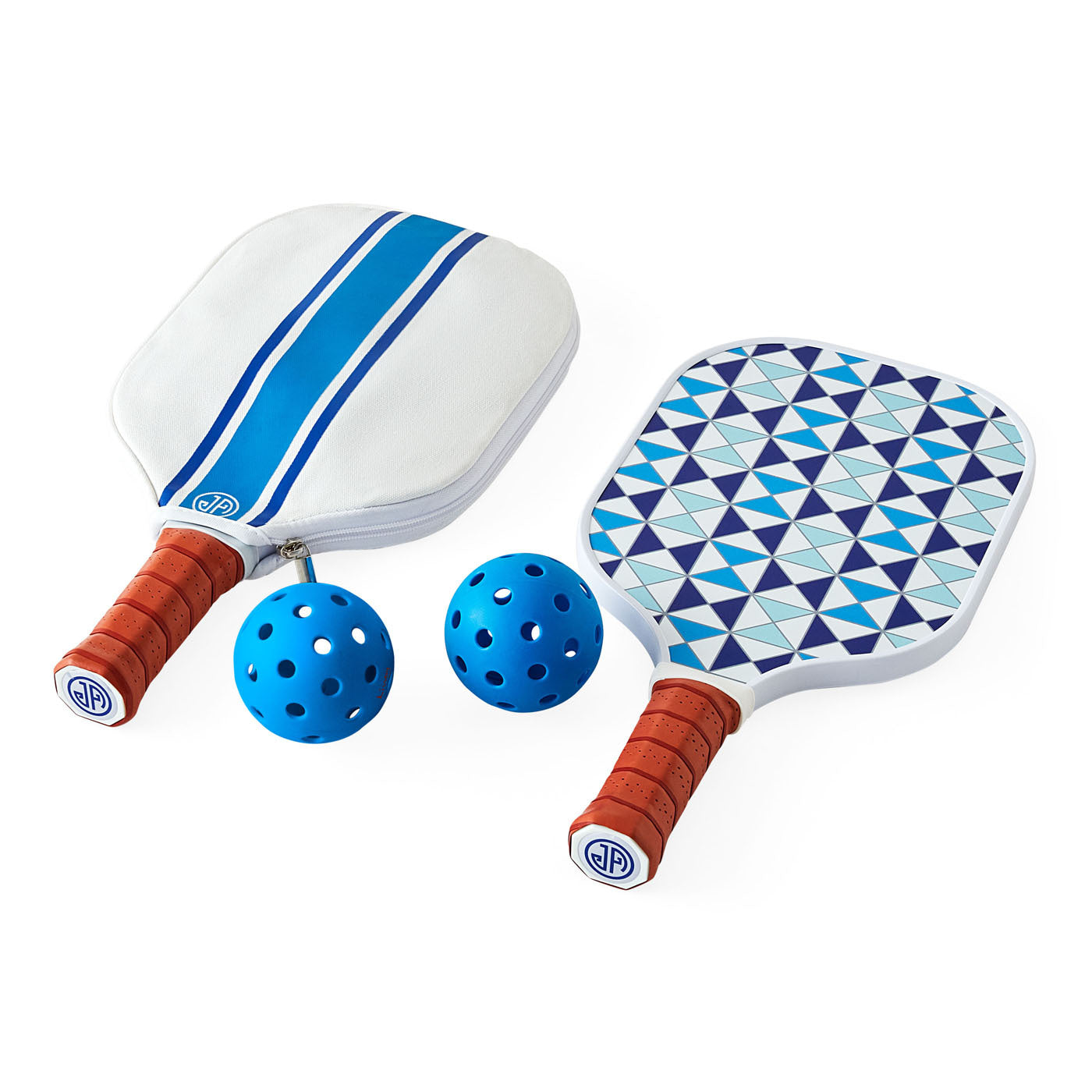 Sorrento Premium Pickleball Paddle Set with 4 Balls & Carry Bag - Professional Pickleball Equipment for Outdoor & Indoor Play - Perfect for Backyard, Park, and Court Games