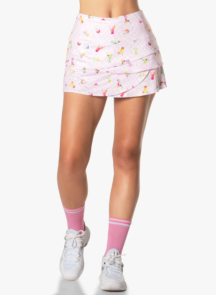Premium Cocktail Medley Scallop Skirt - Elegant Party Dress for Women | Perfect for Cocktail Parties, Weddings & Special Occasions