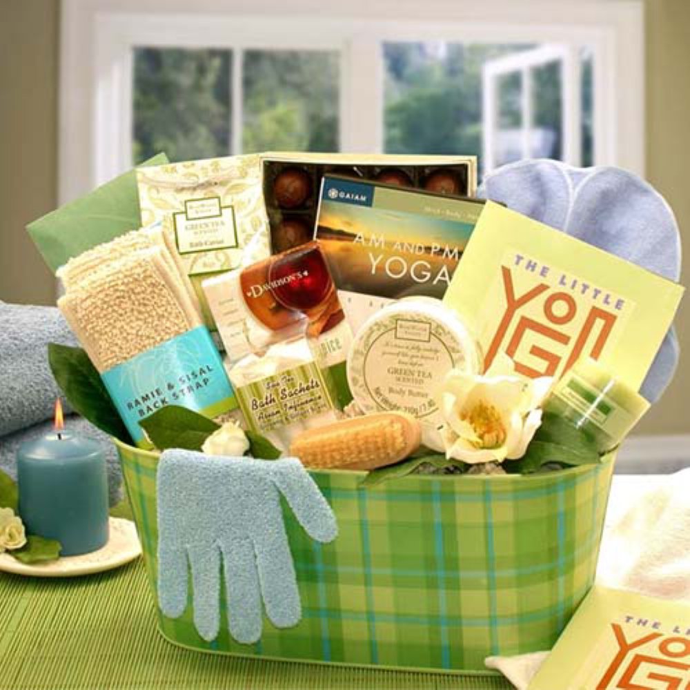Premium Yoga & Green Tea Gift Set - Relaxation Essentials for Mind & Body - Perfect for Meditation, Spa Days & Self-Care Moments