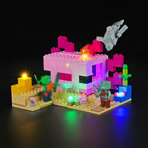 Led Light Kit for Lego the Axolotl House 21247
