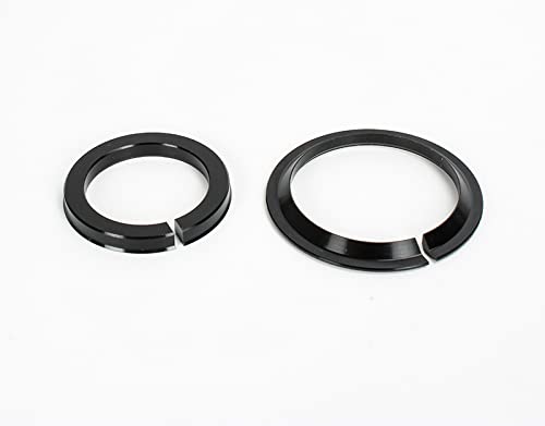 MAXXLITE 44-55mm 56MM 1-1/8 Threadless Double Sealed Lightweight MTB Headset Bearings - Compatible with Mountain Bike & Road Bicycle Straight/Tapered Tube Frame Forks - Perfect for Trail Riding, Commuting & Bike Upgrades