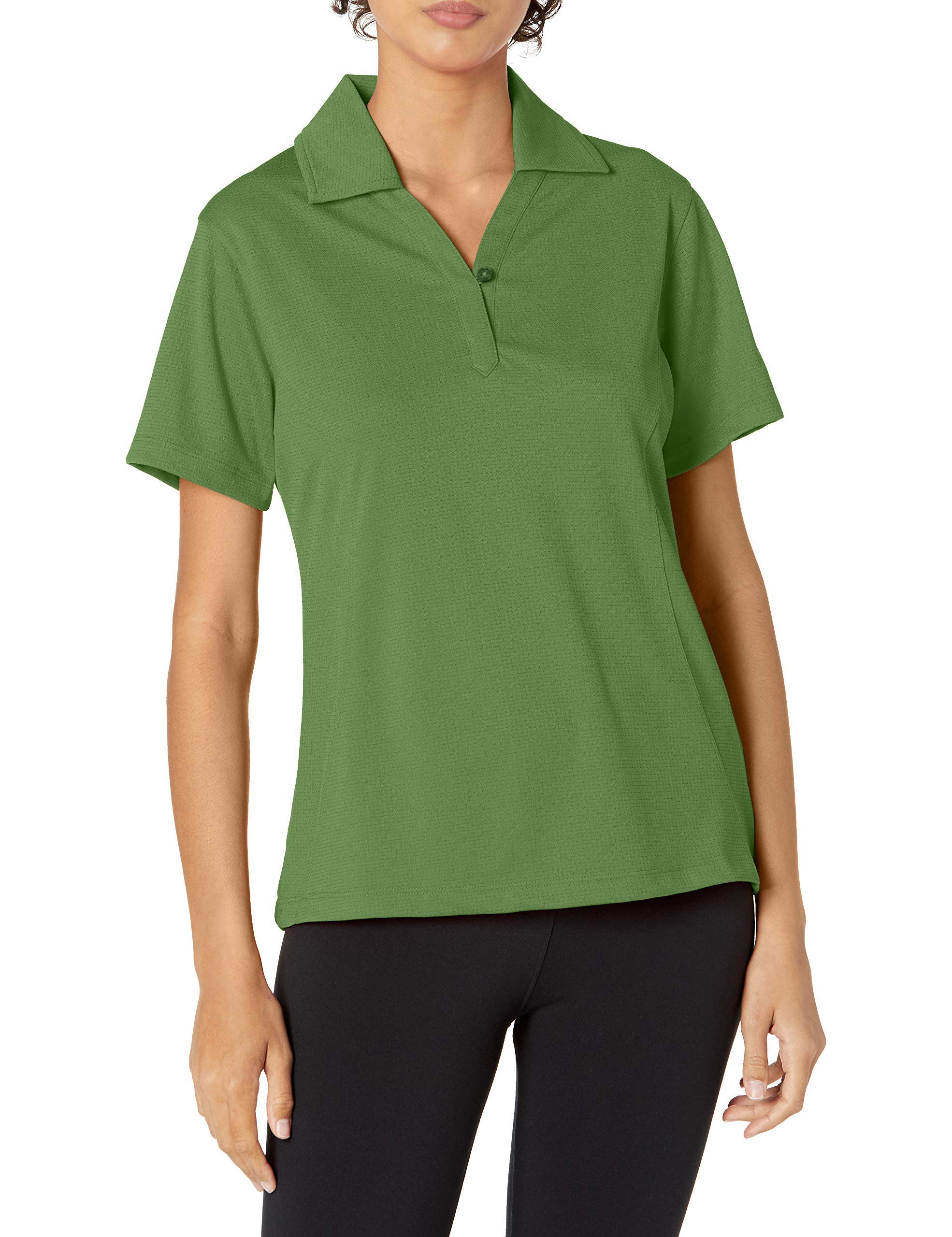 Cutter & Buck Women's Drytec Short Sleeve Polo Shirt - Moisture Wicking, Breathable & Quick-Dry Performance Top for Golf, Tennis & Casual Wear