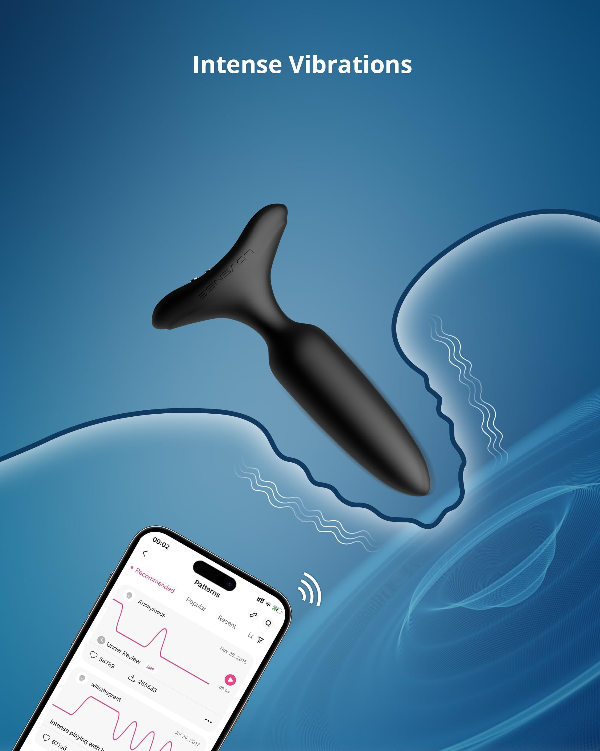 LOVENSE Hush 2 Vibrating Butt Plug 1.0