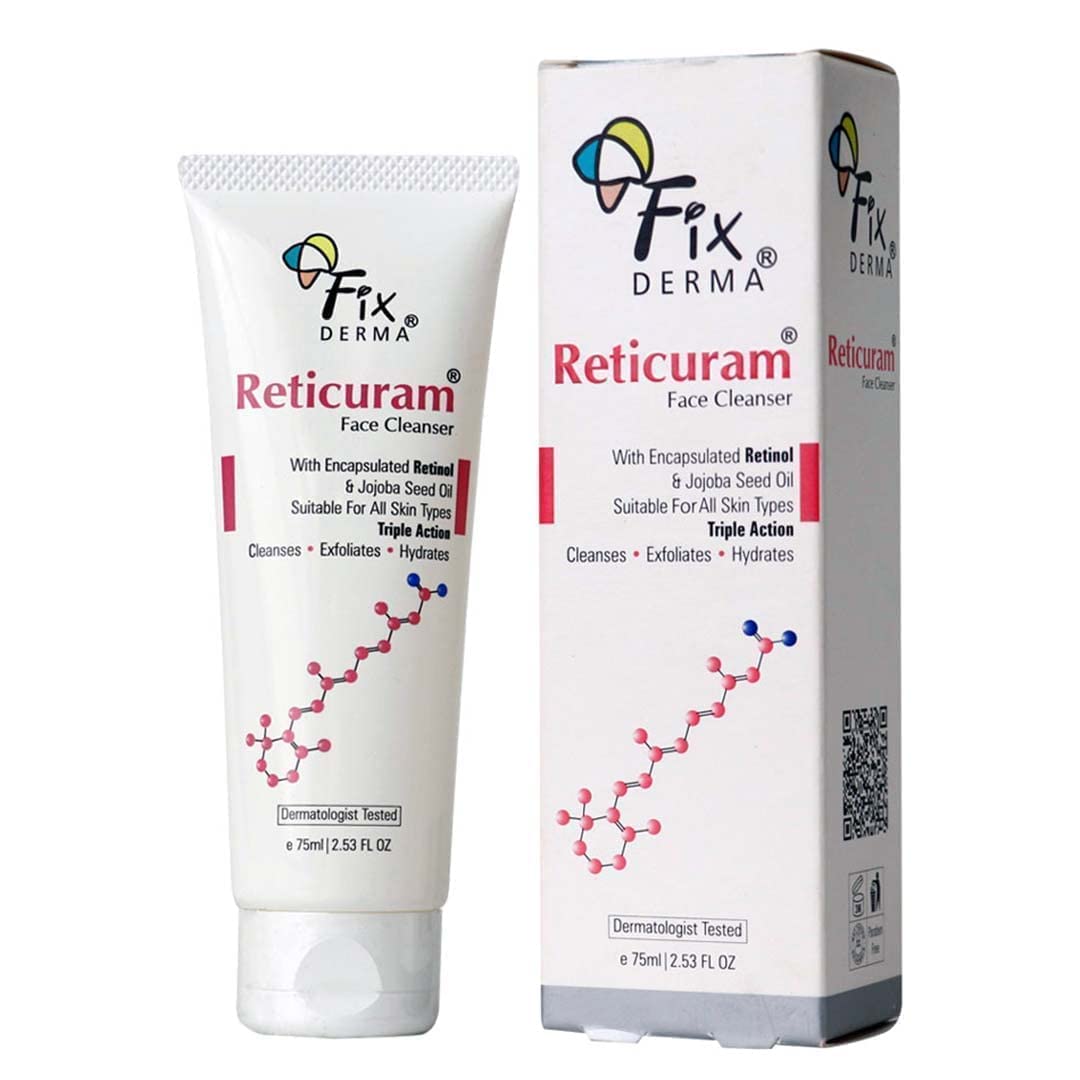 Best Retinol Face Cleanser for All Skin Types - Anti-Aging, Deep Pore Cleansing & Sebum Control - Soap-Free Facial Wash with Jojoba Oil (75ml) - Perfect for Daily Skincare Routine & Acne-Prone Skin