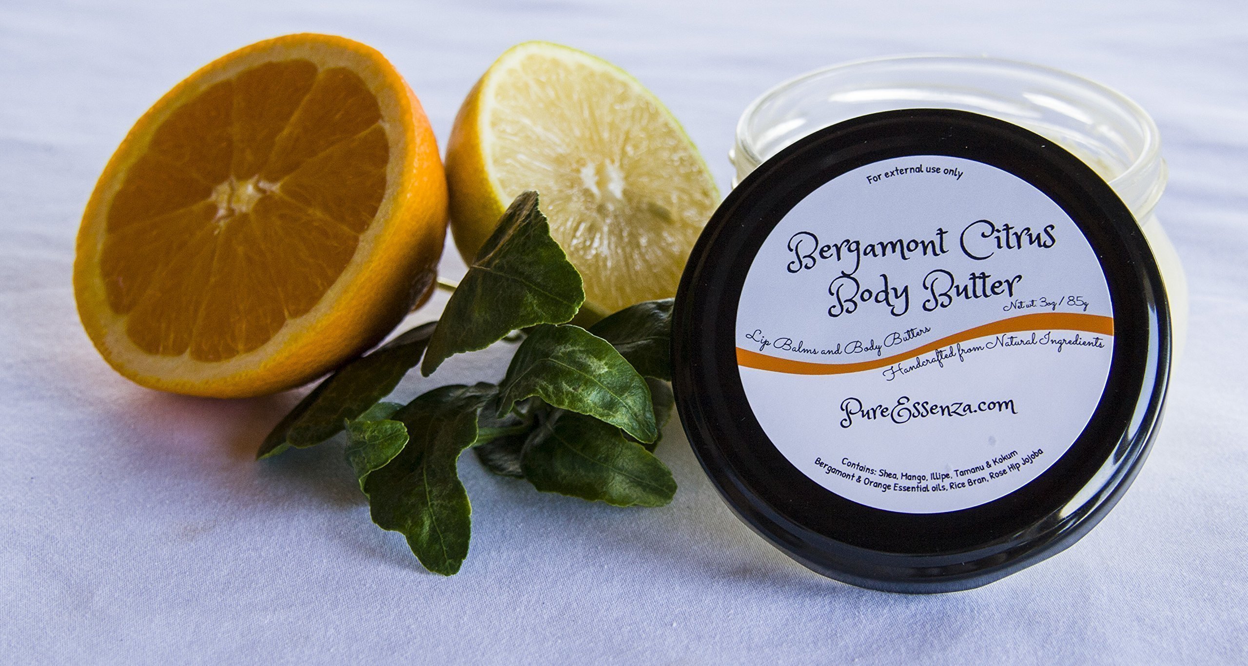 Bergamot Citrus Body Butter - Ultra Moisturizing & Nourishing for Dry Skin | Perfect for Daily Hydration & Spa Nights