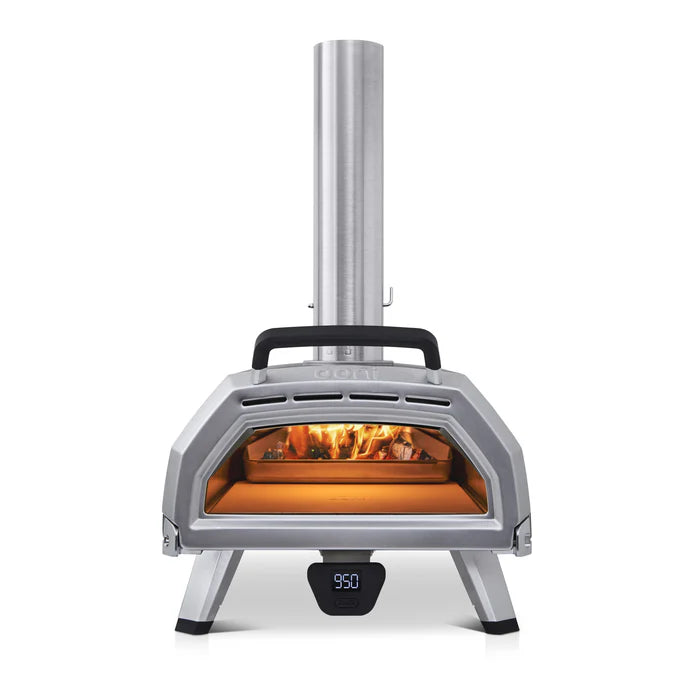 Ooni Karu 16 Multi-Fuel Outdoor Pizza Oven - Portable Wood & Gas Pizza Maker for Backyard, Camping & Parties - Perfect for Homemade Neapolitan & Artisan Pizzas