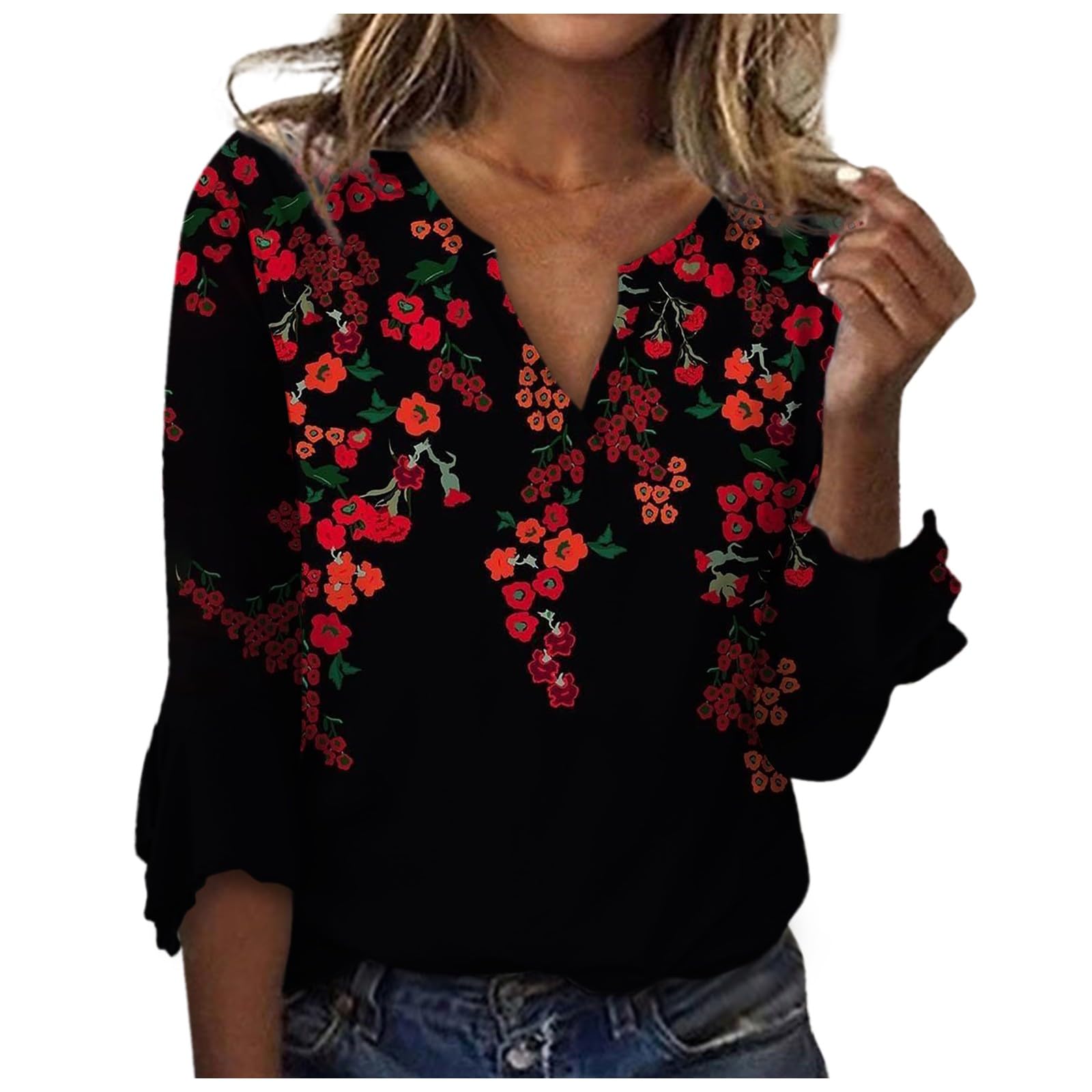 Women's Summer T-Shirts & Tops - Comfortable Casual Short Sleeve Blouses for Everyday Wear | Perfect for Beach, Work, and Weekend Outfits