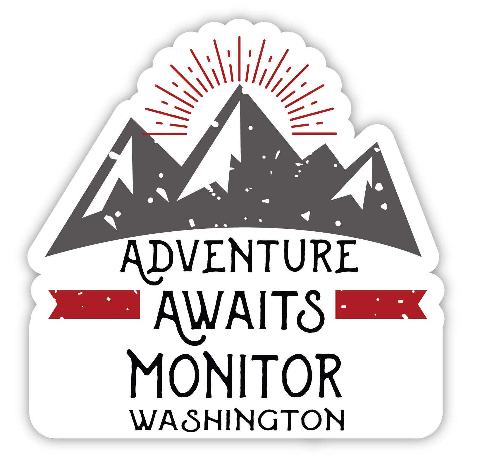Washington Souvenir 4-Inch Fridge Magnet - Adventure Awaits Design - Perfect Travel Gift for Collectors & Tourists - Office & Home Decor for Fridge, Whiteboard & Metal Surfaces - Great for Travel Memories, Office Organization & Kitchen Decor - Ideal for Vacation Keepsakes, Work Desks & Refrigerator Decoration