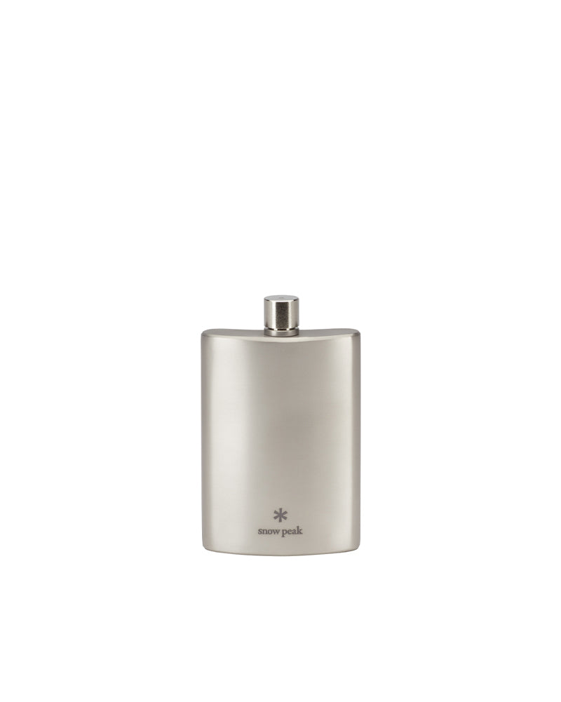 Premium Titanium Flask - Lightweight, Durable & Leak-Proof Metal Flask for Whiskey, Vodka & Liquor - Perfect for Outdoor Adventures, Camping, Hiking & Travel