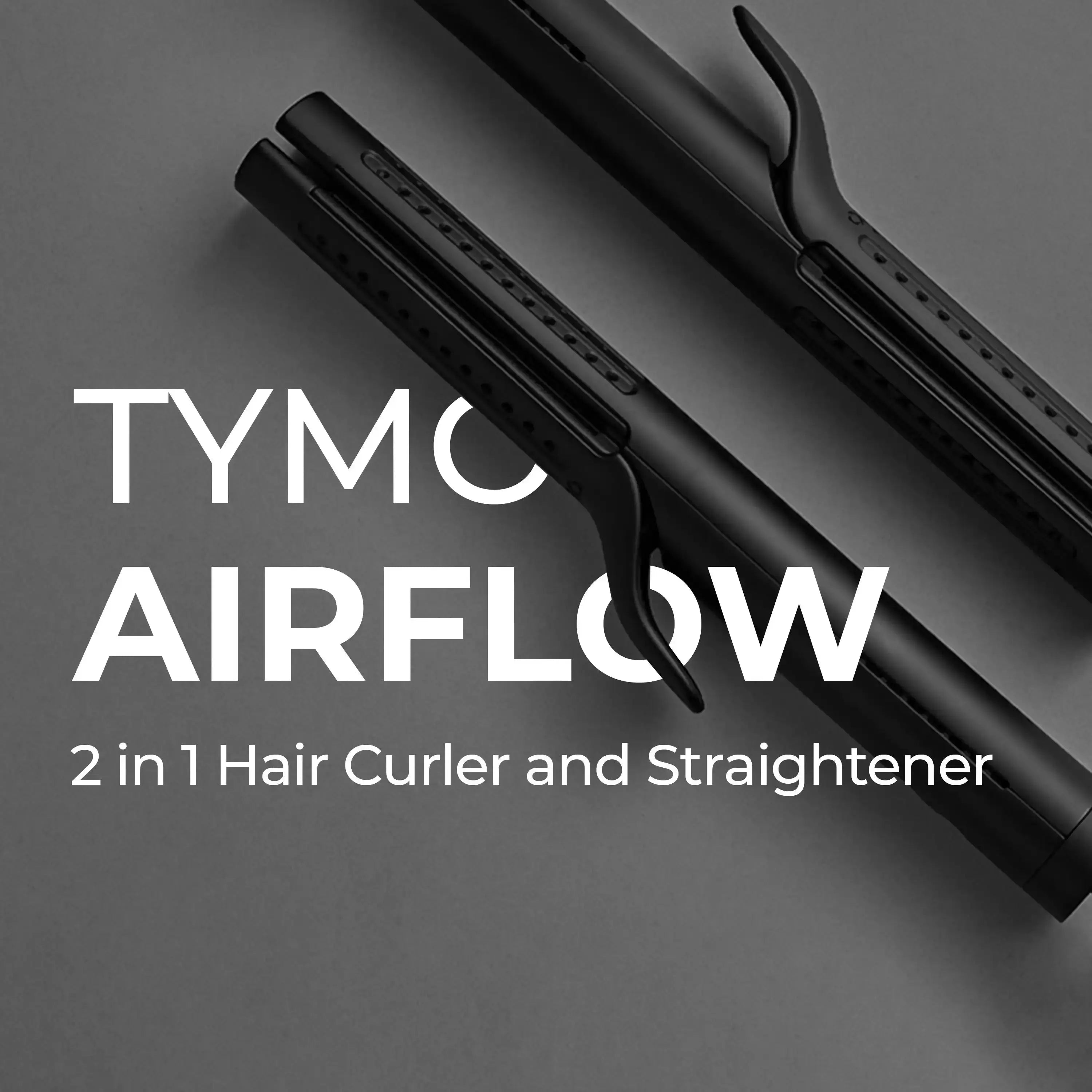 TYMO Airflow Hair Dryer - Professional Ionic Blow Dryer for Fast Drying & Frizz Control - Lightweight & Quiet Hair Dryer for Home & Salon Use - Perfect for Travel, Styling & Daily Hair Care