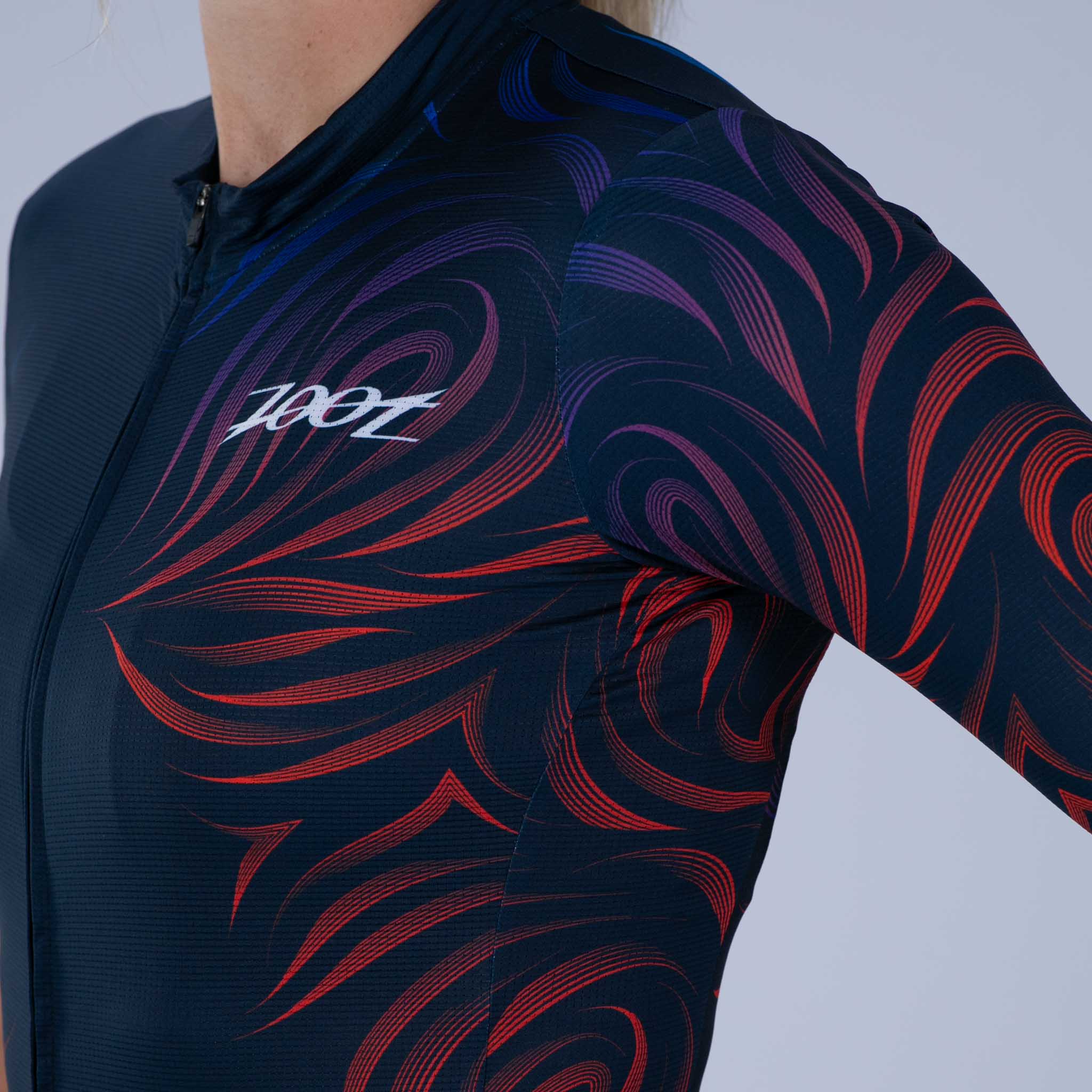 Women's Cycling Aero Jersey - Lightweight & Breathable Performance Bike Shirt for Road & Mountain Biking | Phoenix Design for Speed & Comfort