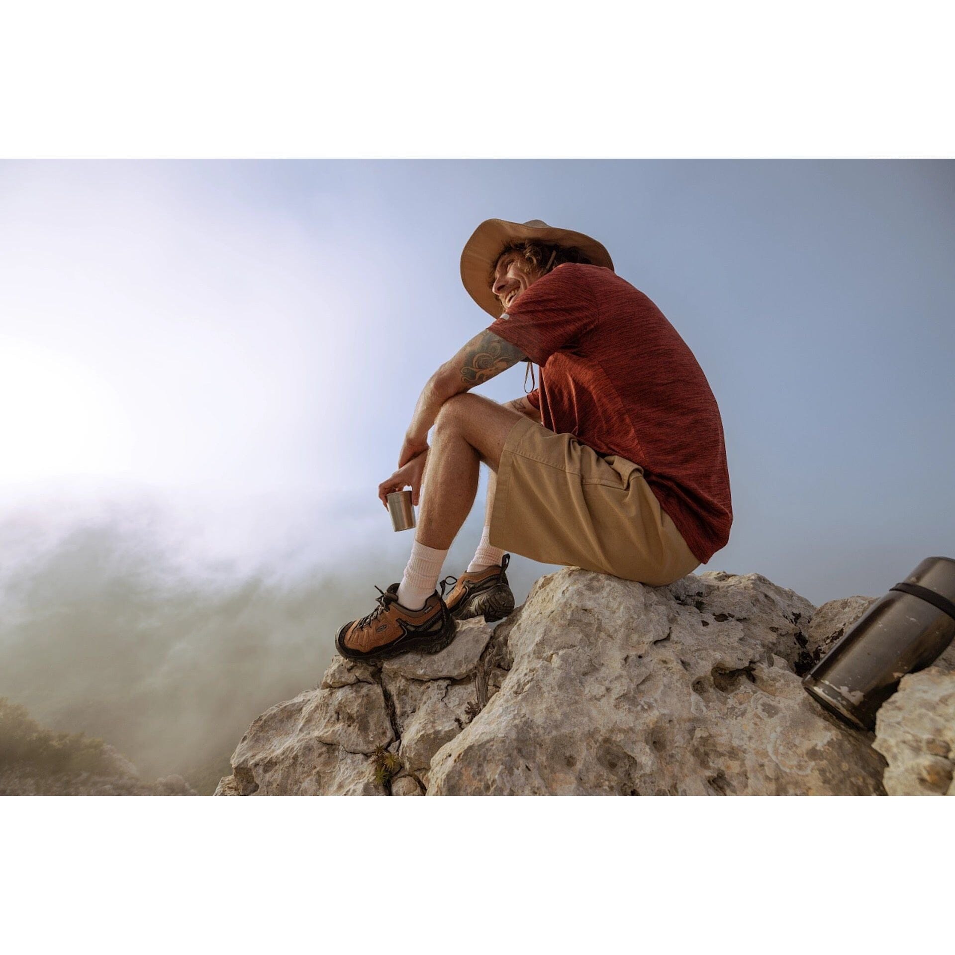 KEEN TARGHEE IV Waterproof Hiking Shoes for Men - Lightweight & Durable Outdoor Footwear for Trail Running, Camping & Mountain Climbing